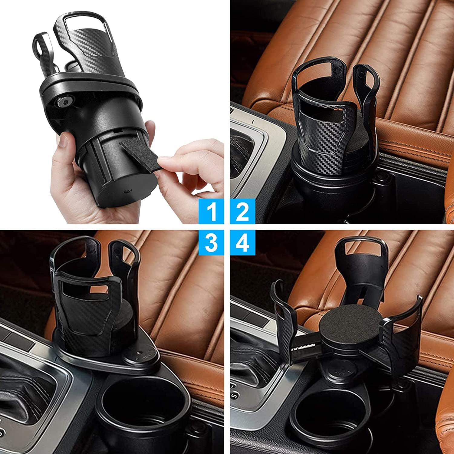 Universal Car Seat Cup Holder for 20oz Bottles thumbnail 3