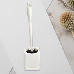 Toilet Brush Set with Holder of Long Handle Cleaning Tool