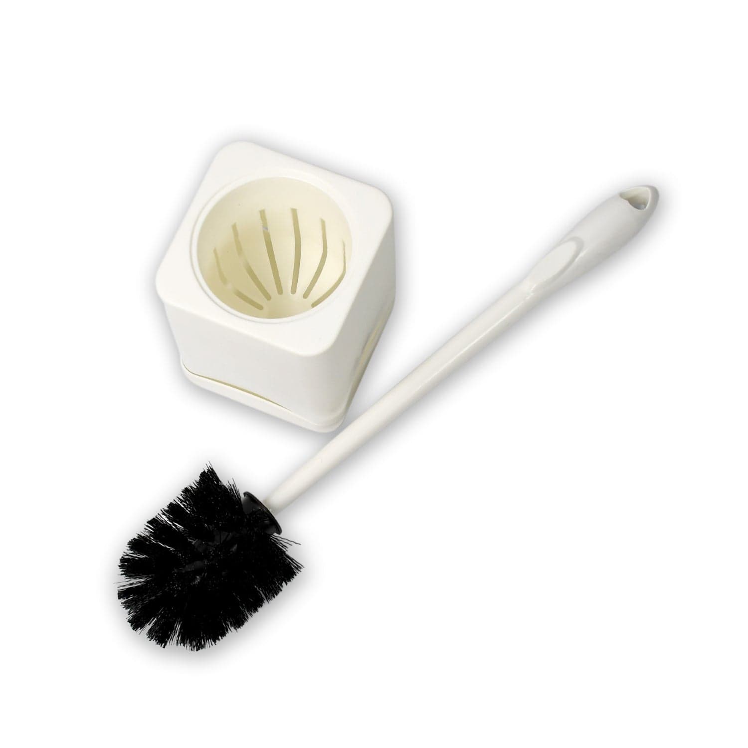 Toilet Brush Set with Holder of Long Handle Cleaning Tool thumbnail 4