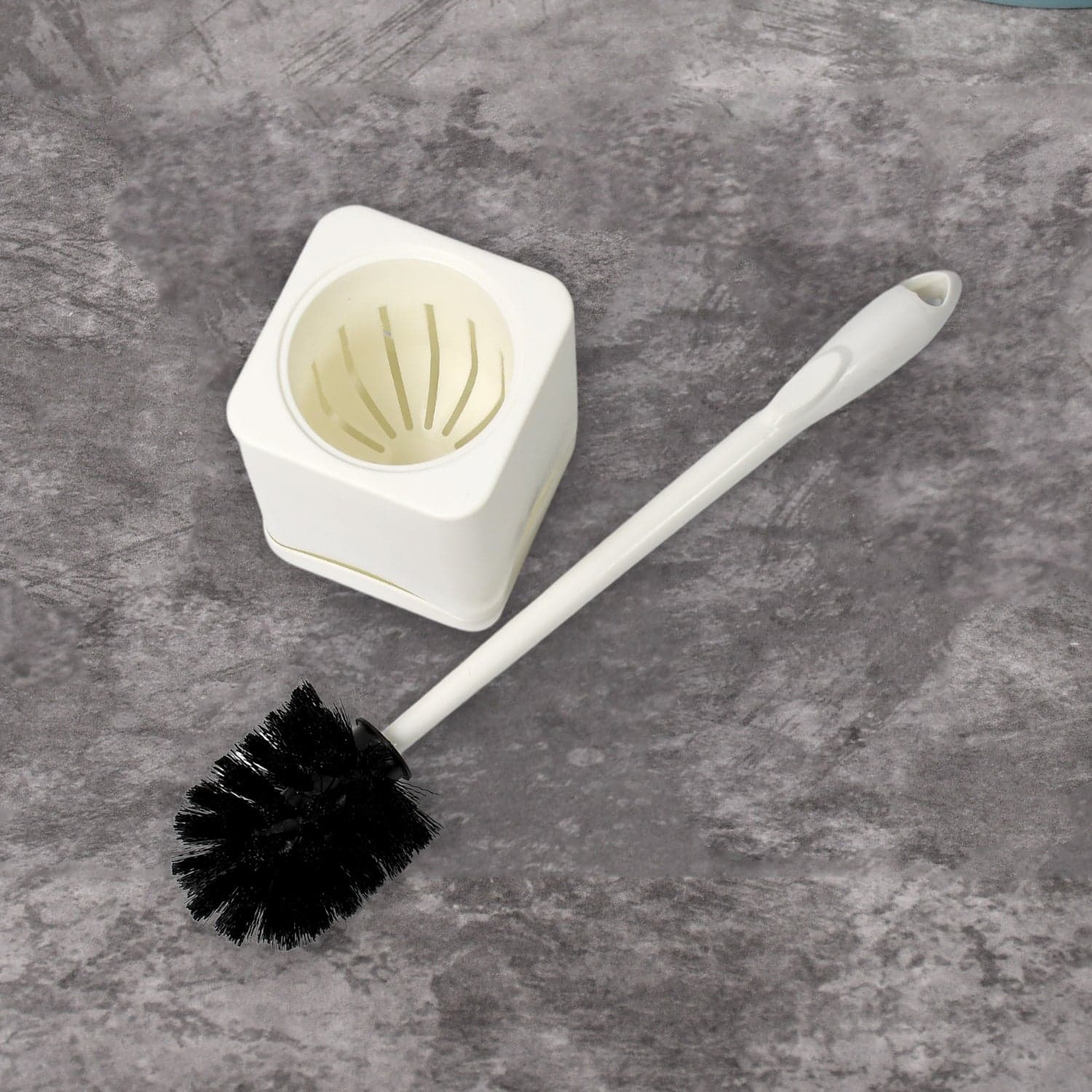 Toilet Brush Set with Holder of Long Handle Cleaning Tool thumbnail 6