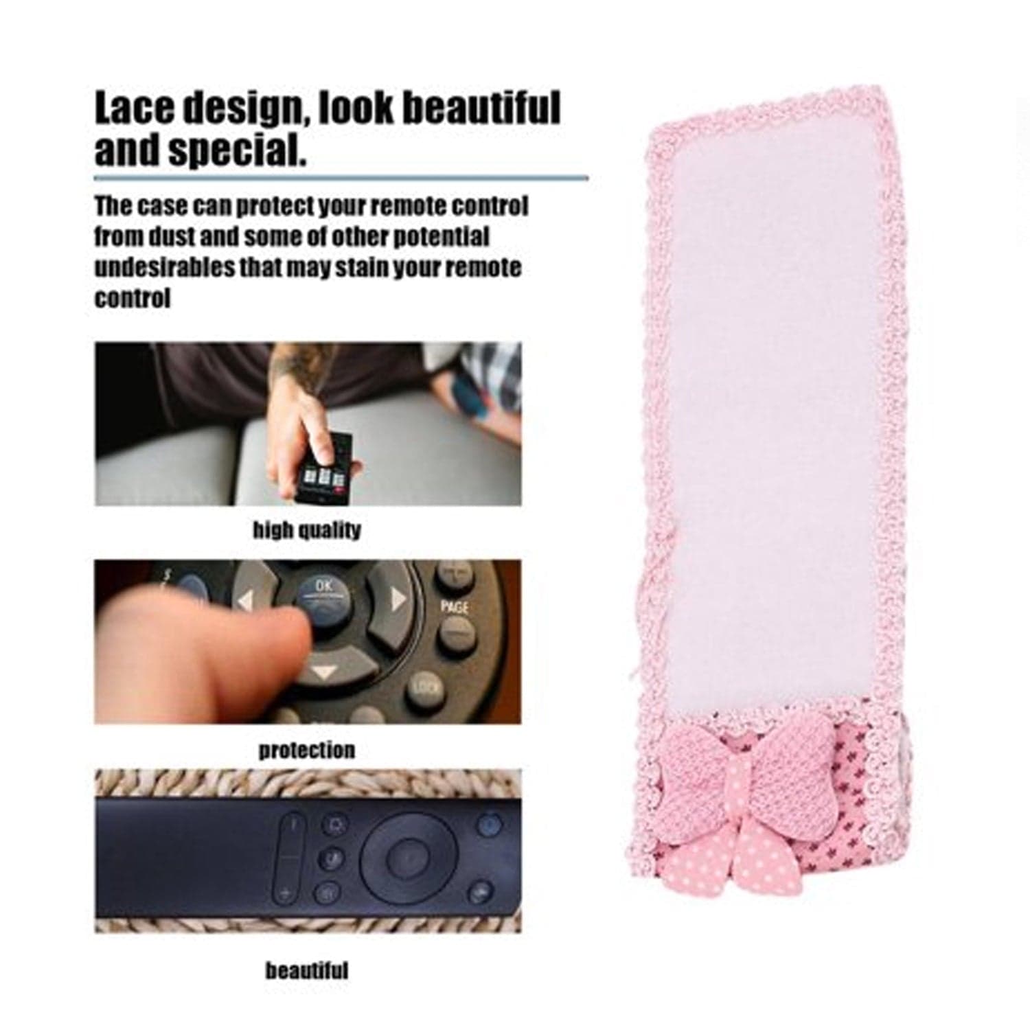 3Pc Remote Cover For Tv, Air Conditioner, D2H, Dth Remote Control Dust Cover (Mix Design / 3 Pc) thumbnail 5
