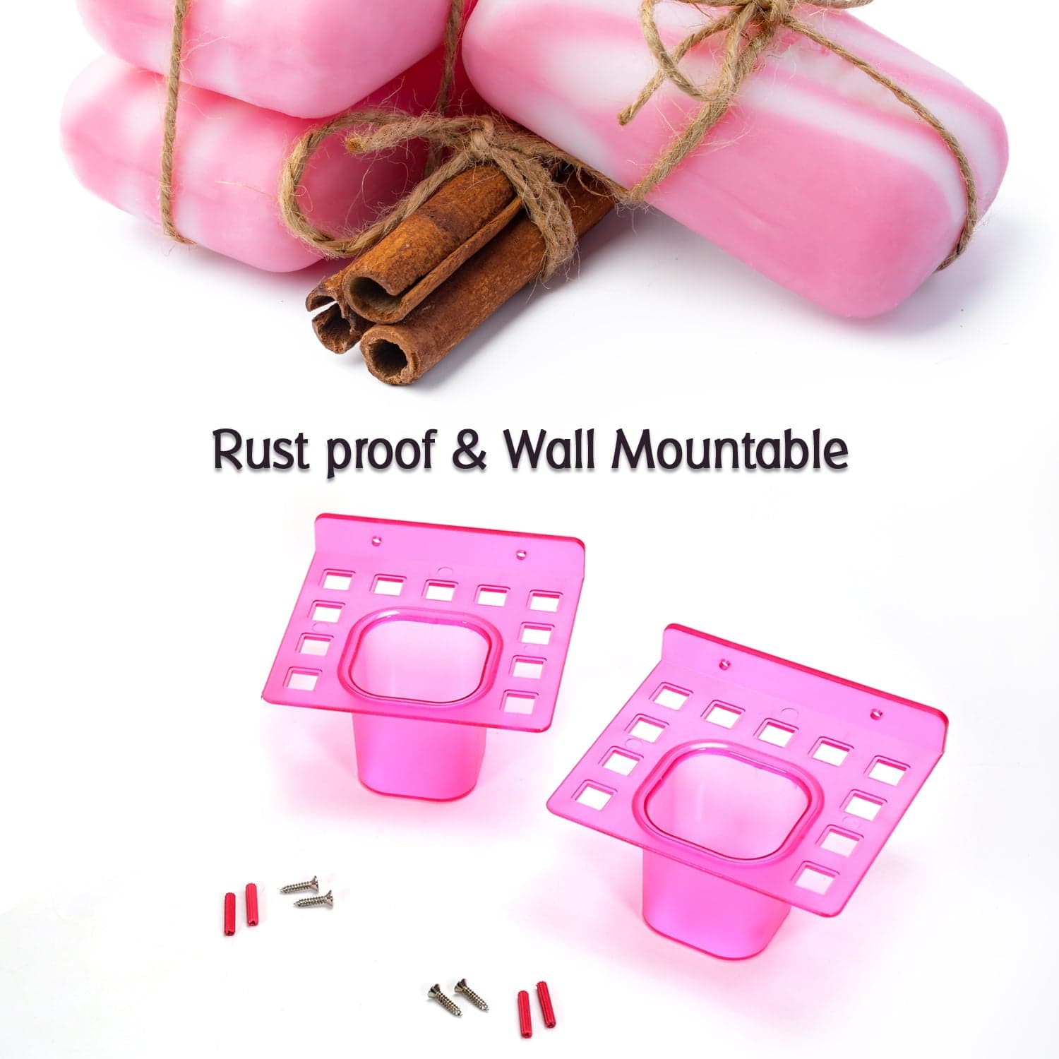 2-in-1 Tumbler Dish & Toothbrush Holder (2-Pcs) thumbnail 5
