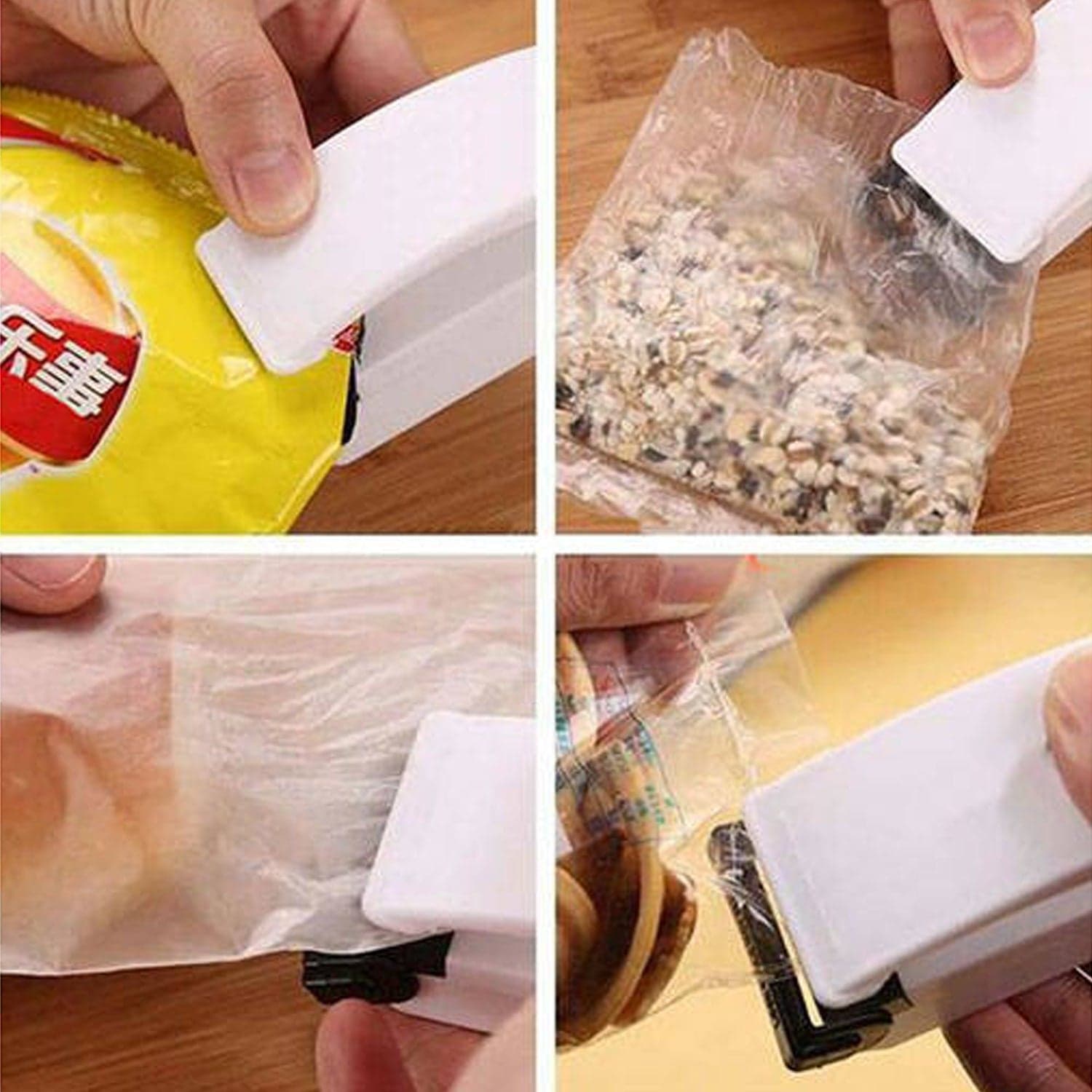 Multifunctional Household Mini Portable Super Sealer Handy Plastic Bag Sealer Sealing Machine thumbnail 3