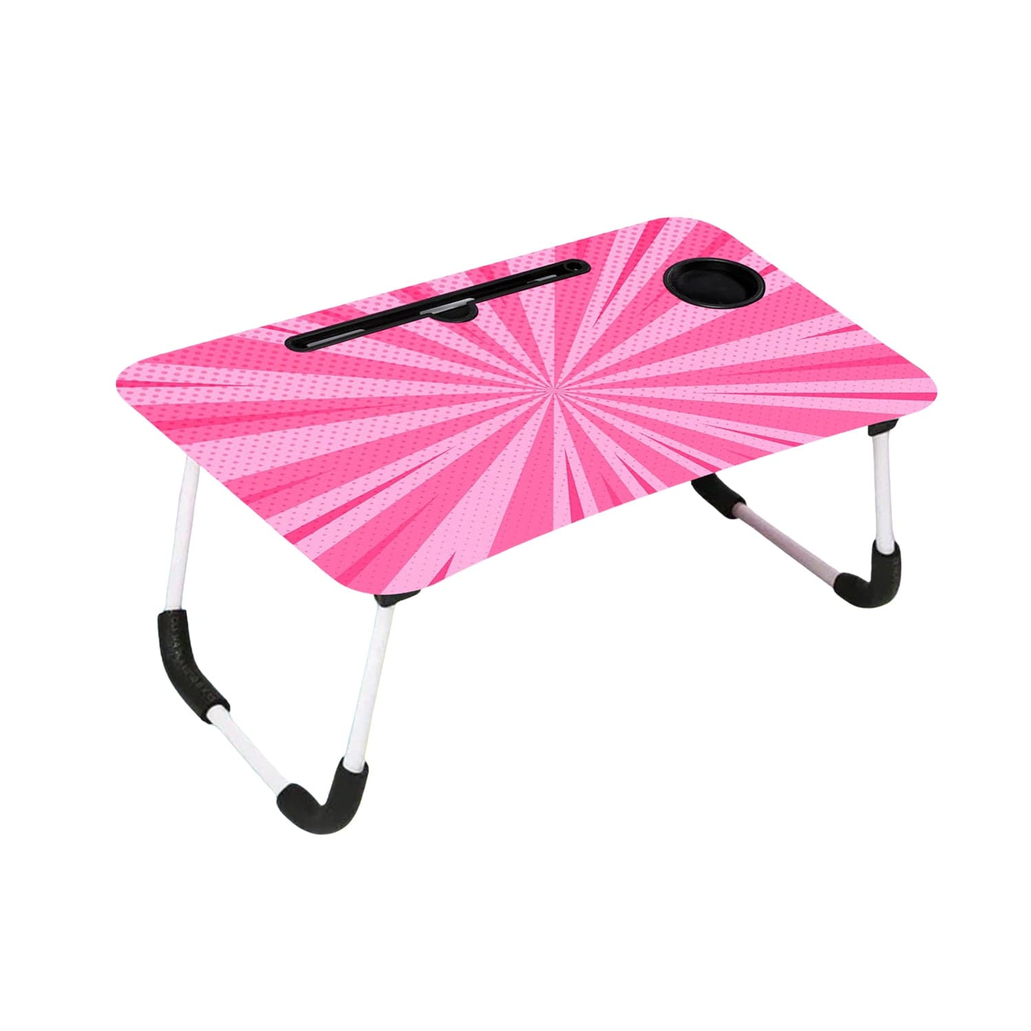 Barbie Design Foldable Study & Laptop Table for Children with Tablet Slot & Cup Holder thumbnail 5
