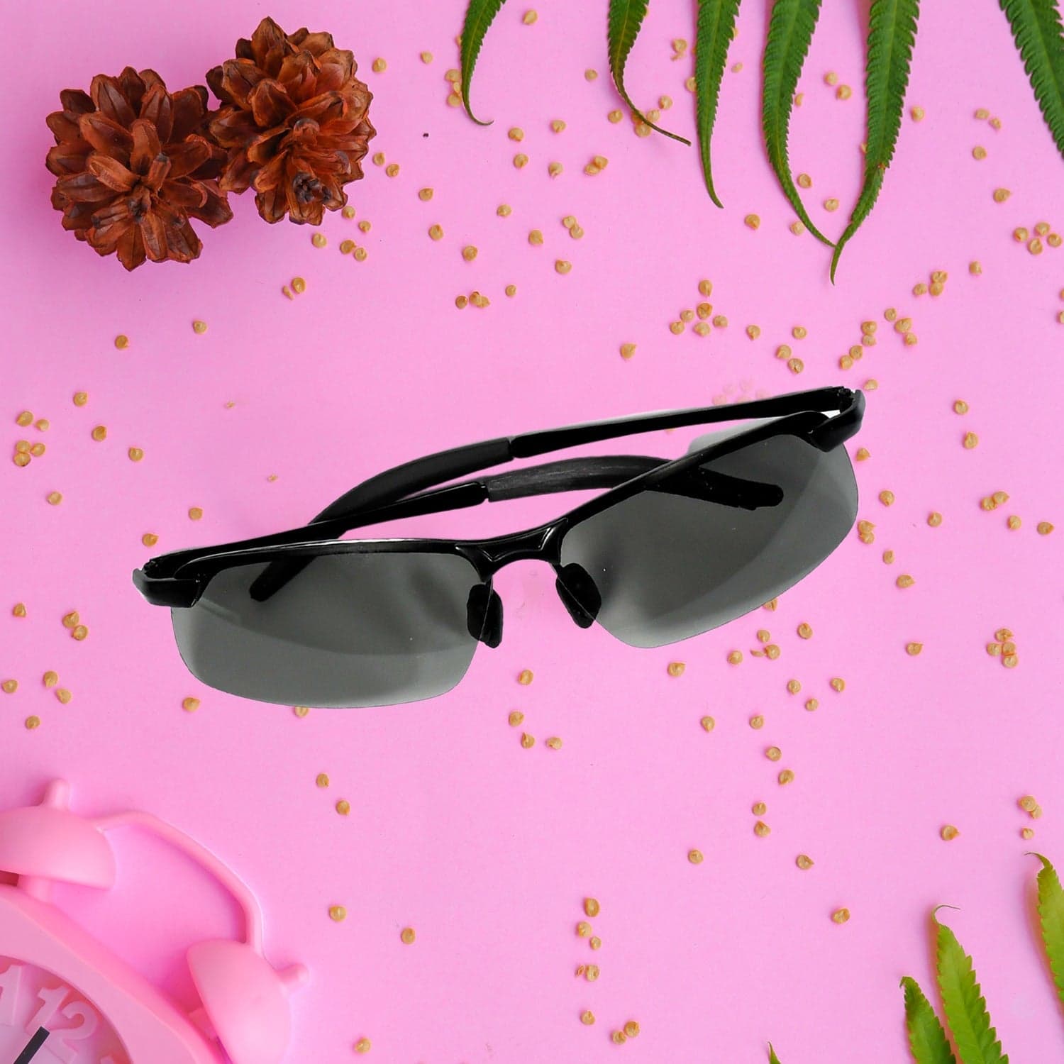 Lightweight Rimless Sports Sunglasses for Outdoor Activities thumbnail 4