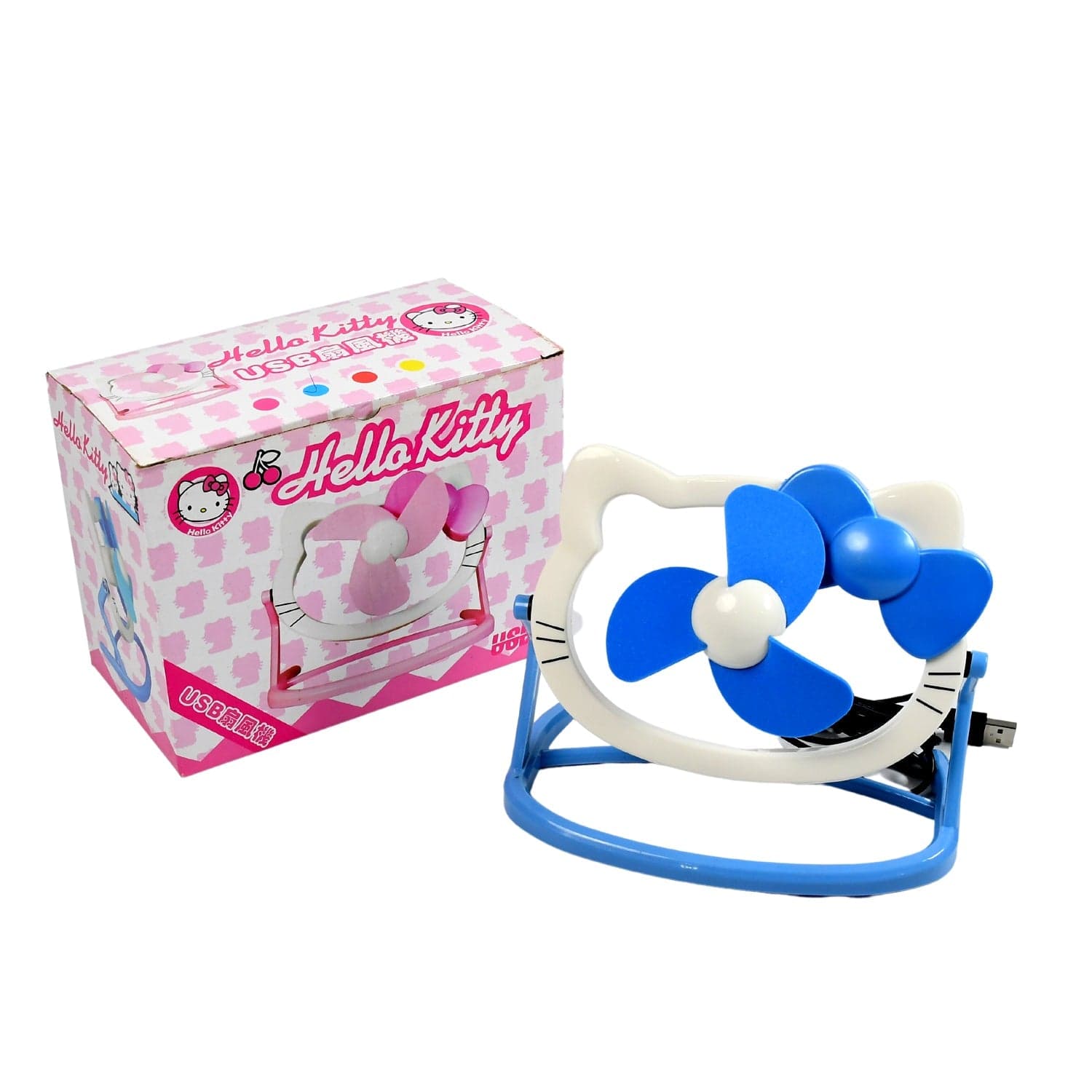 USB Mini Fan: Cute, Quiet & Portable Desk Buddy (Battery Not Included) thumbnail 4