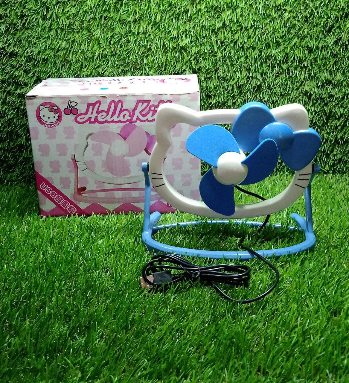 USB Mini Fan: Cute, Quiet & Portable Desk Buddy (Battery Not Included) thumbnail 6