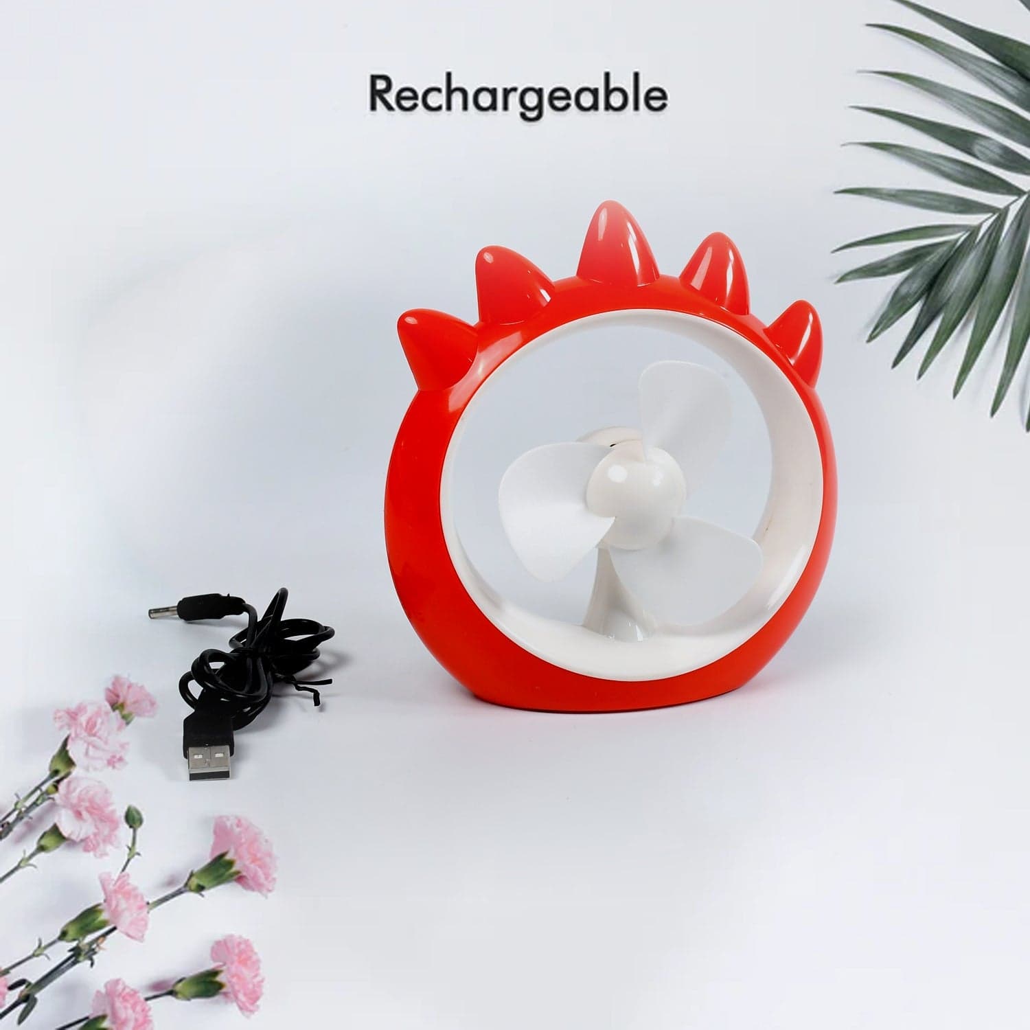 Mini Desktop Fan Of Rechargeable Usb Cooling Fan For Home thumbnail 3