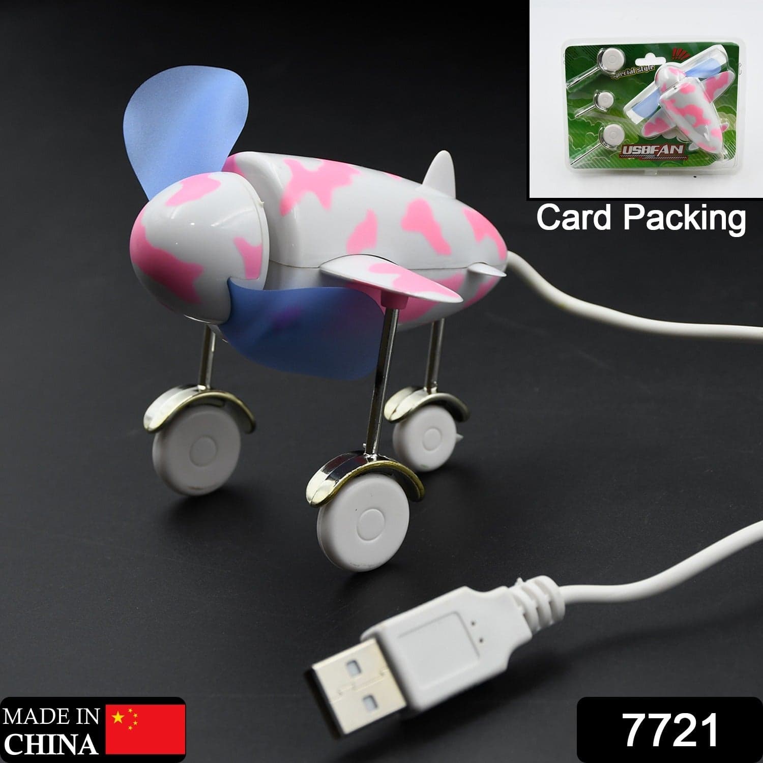 Plane Shape Usb Plane Unique Design Fan Energy Saving Fan For laptop & Computer Desktop Fan thumbnail 3