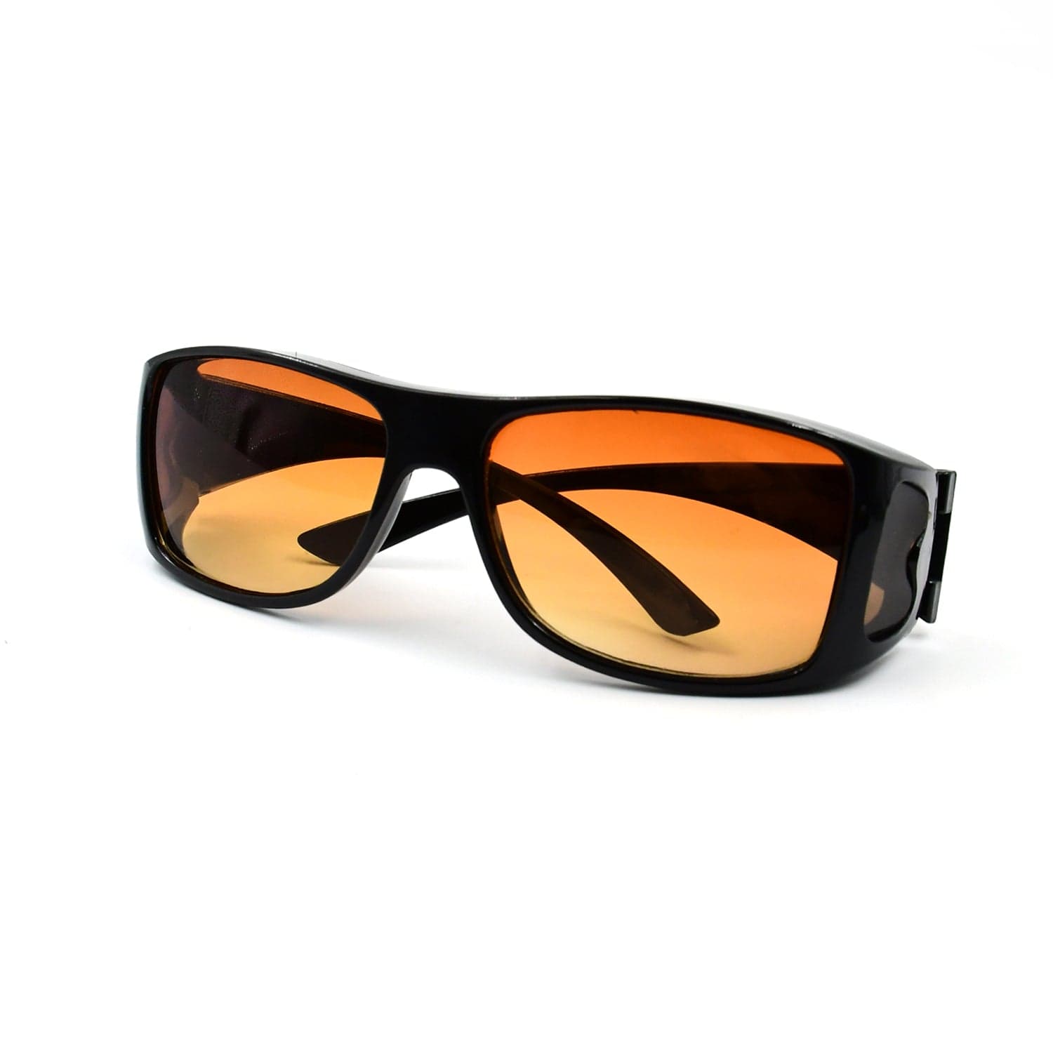 Protect Sunglasses | Clear Vision Glasses for Driving Car & Bike Riding Yellow/Black Glasses for Men and Women thumbnail 4
