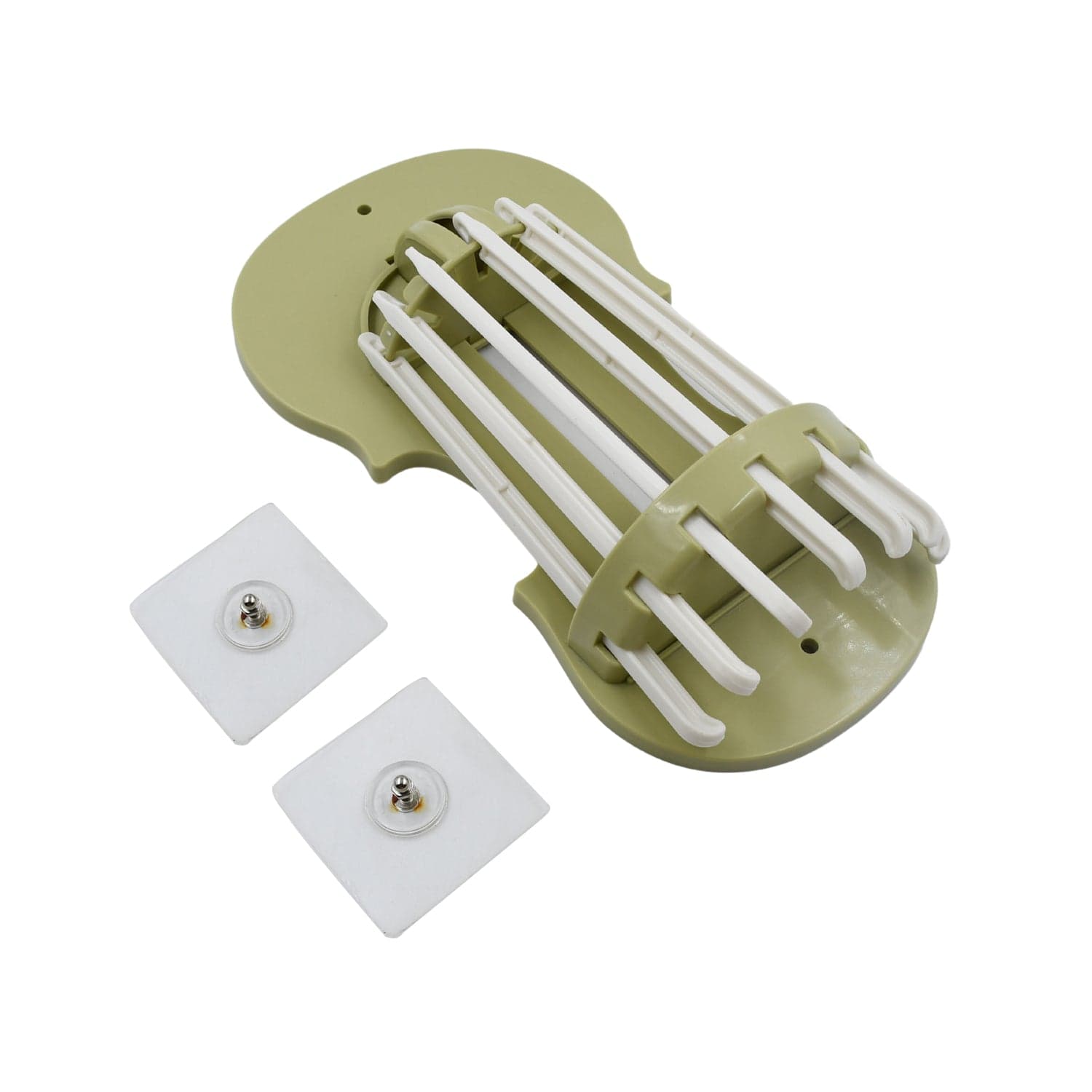 Plastic 7-in-1 Multifunction Retractable Wall-Mounted Pull-Out Hanger Rack Without Punching Hooks Up for Kitchen Bathroom thumbnail 7