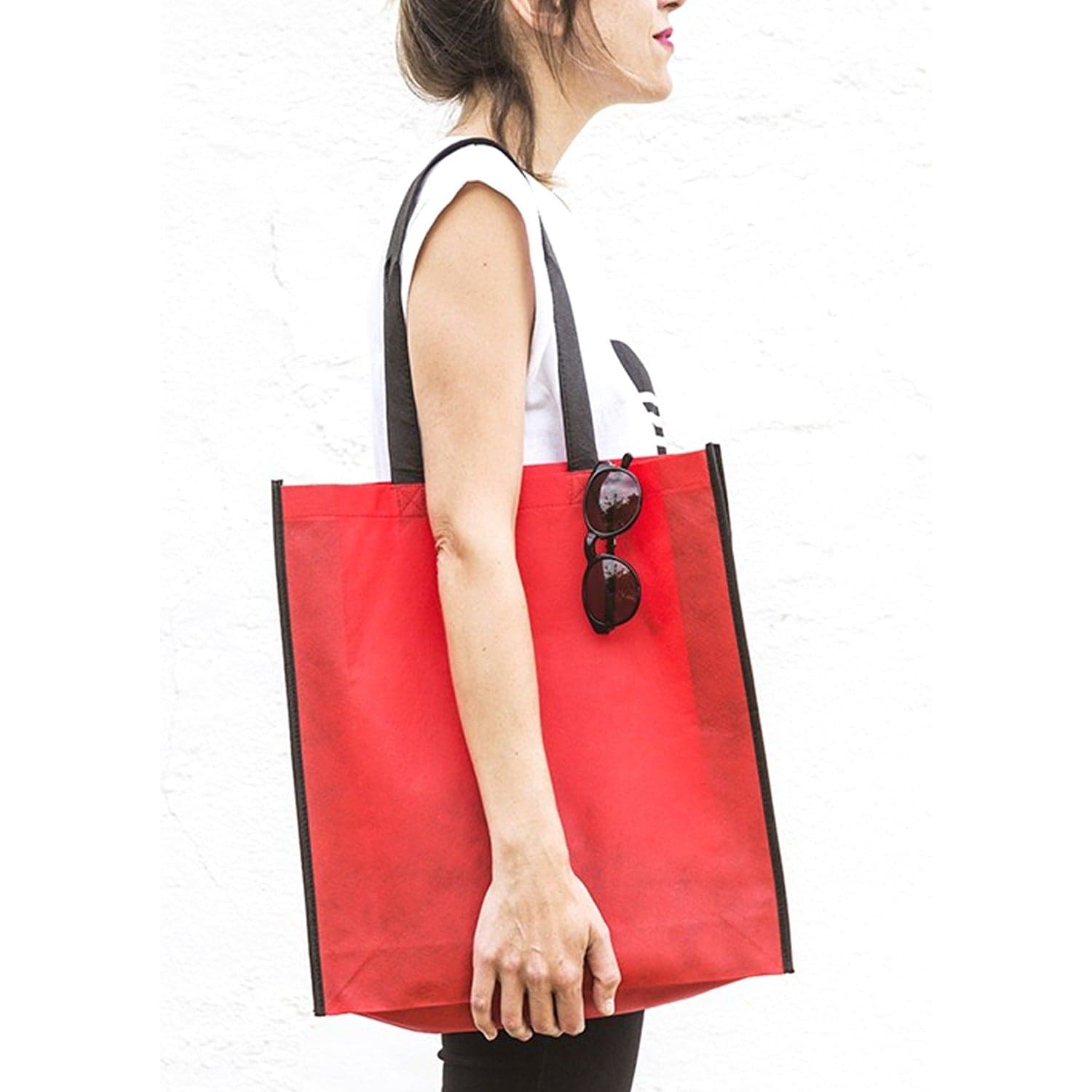 Reusable Small Size Grocery Bag Shopping Bag With Handle thumbnail 3