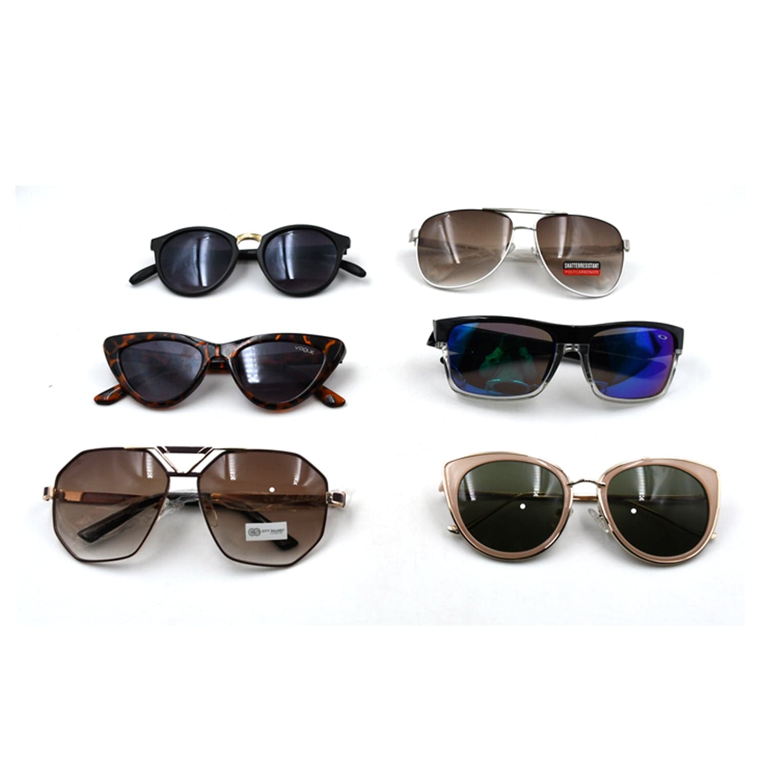Mixed Design Sunglasses for Outdoor UV Protection (1 Pc) thumbnail 6