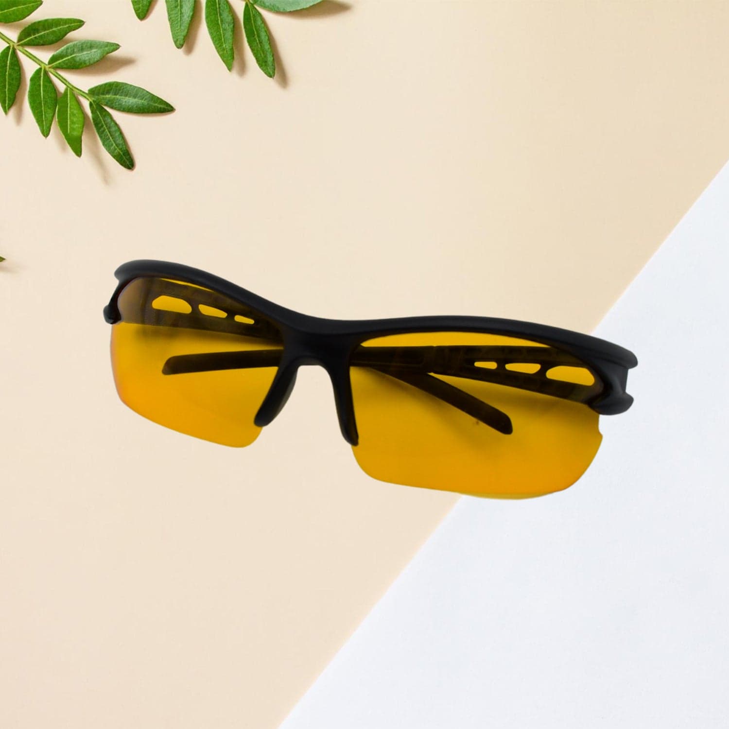 Night Driving Glasses With Anti Glare Scratch Resistant Coating Sunglasses (1 PC) thumbnail 5