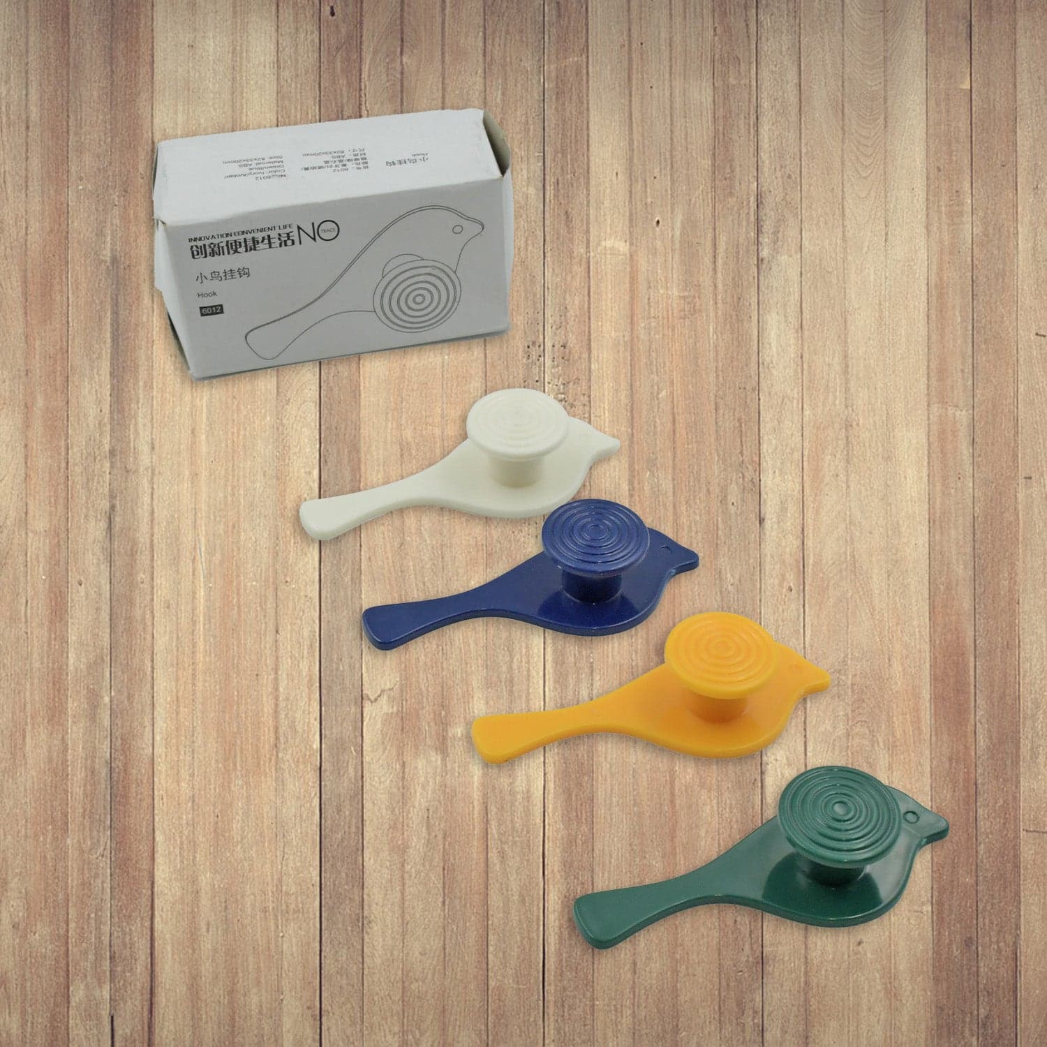 Bird Hook Self Adhesive Hooks (4 Pc Set) thumbnail 3