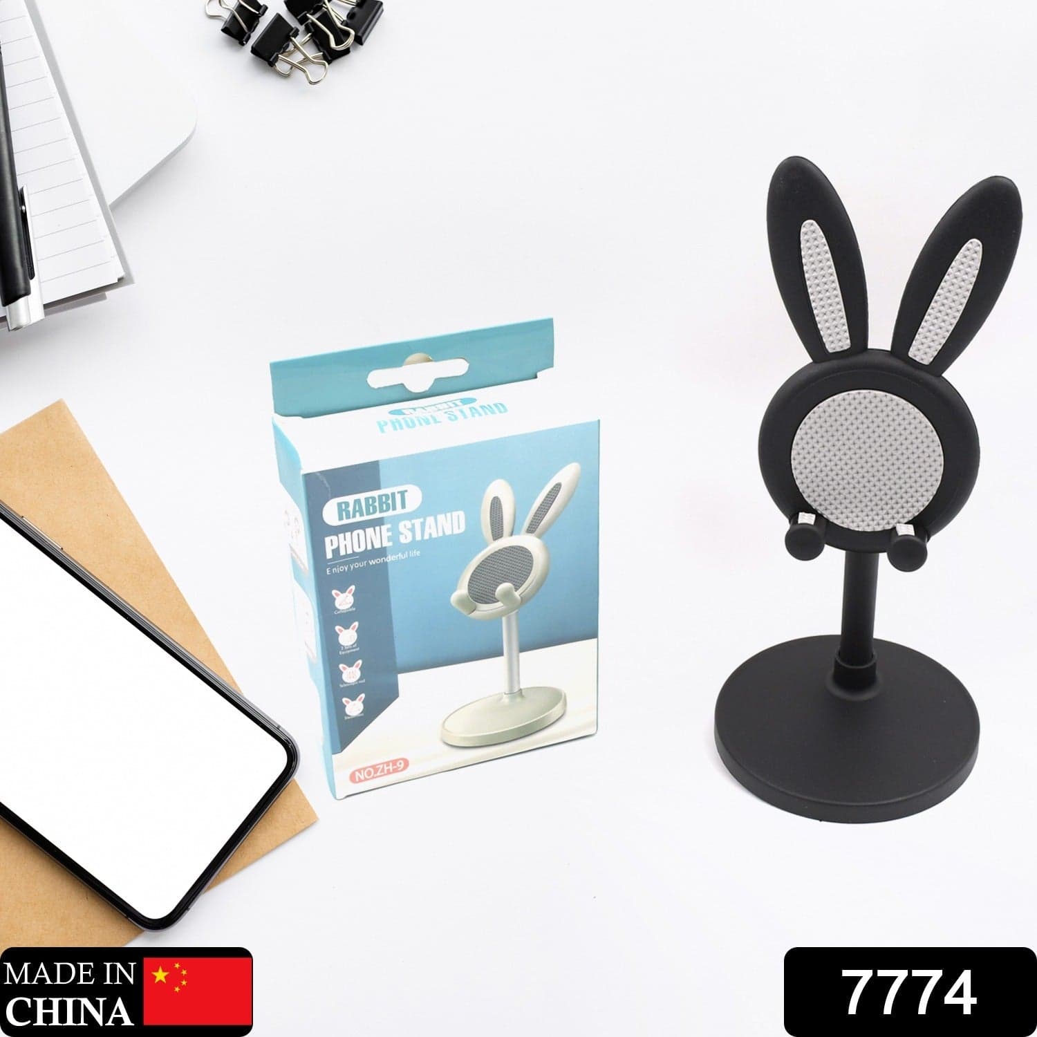 Cute Bunny Phone Stand thumbnail 2