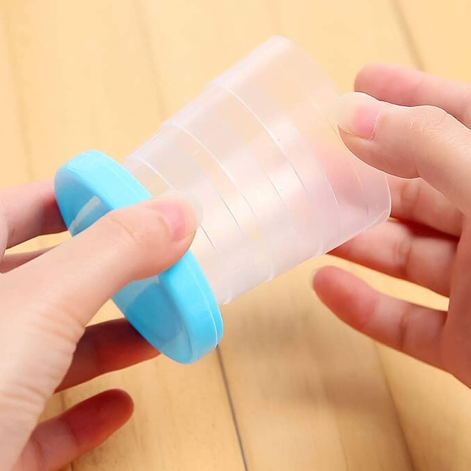 Portable Travelling Cup/Tumbler With Lid Folding / Pocket Glass For Travelling thumbnail 4