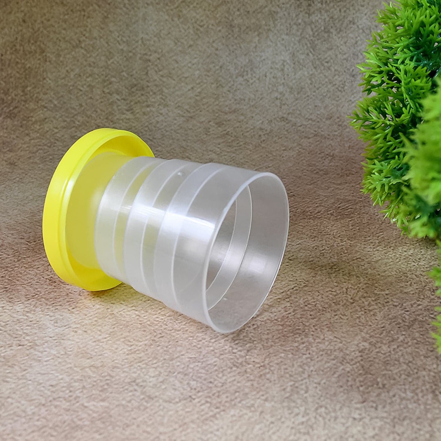 Portable Travelling Cup/Tumbler With Lid Folding / Pocket Glass For Travelling thumbnail 6