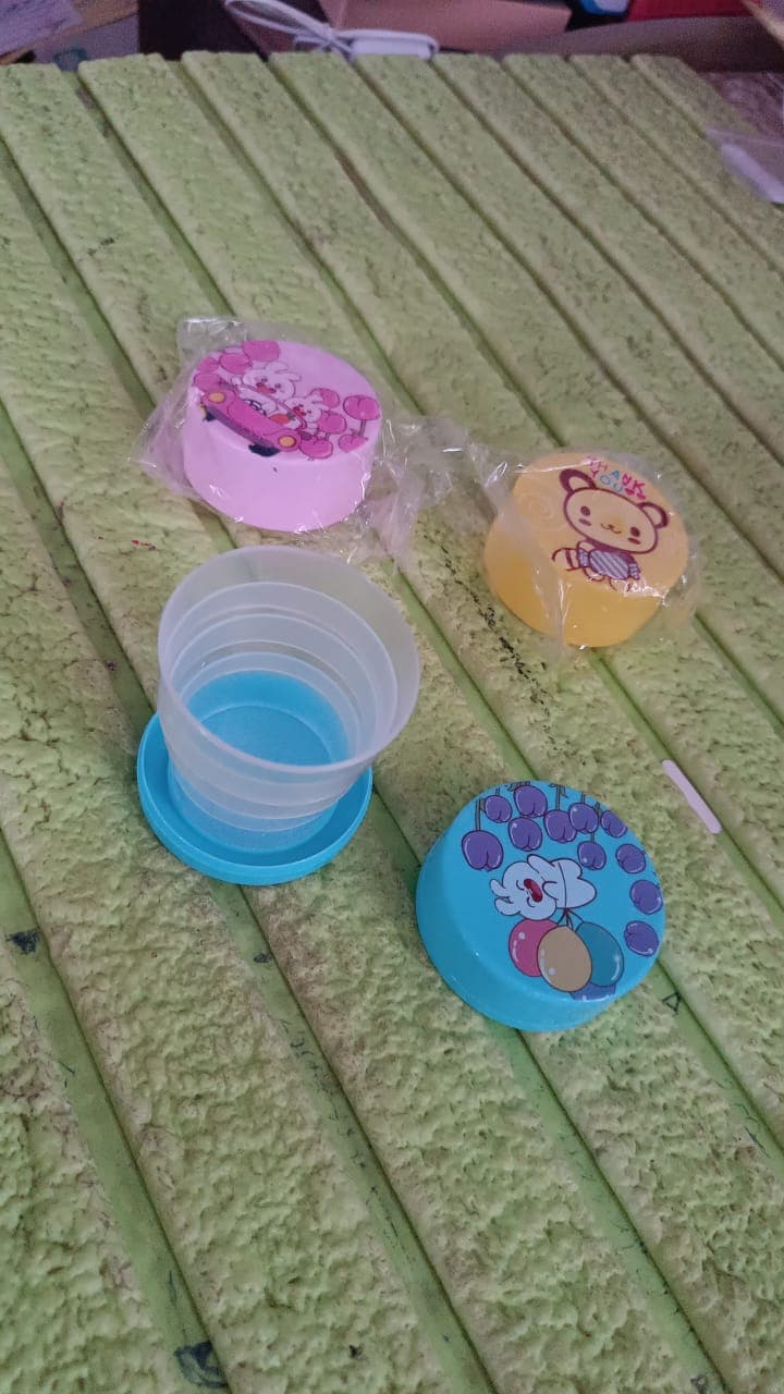 Portable Travelling Cup/Tumbler With Lid Folding / Pocket Glass For Travelling thumbnail 9