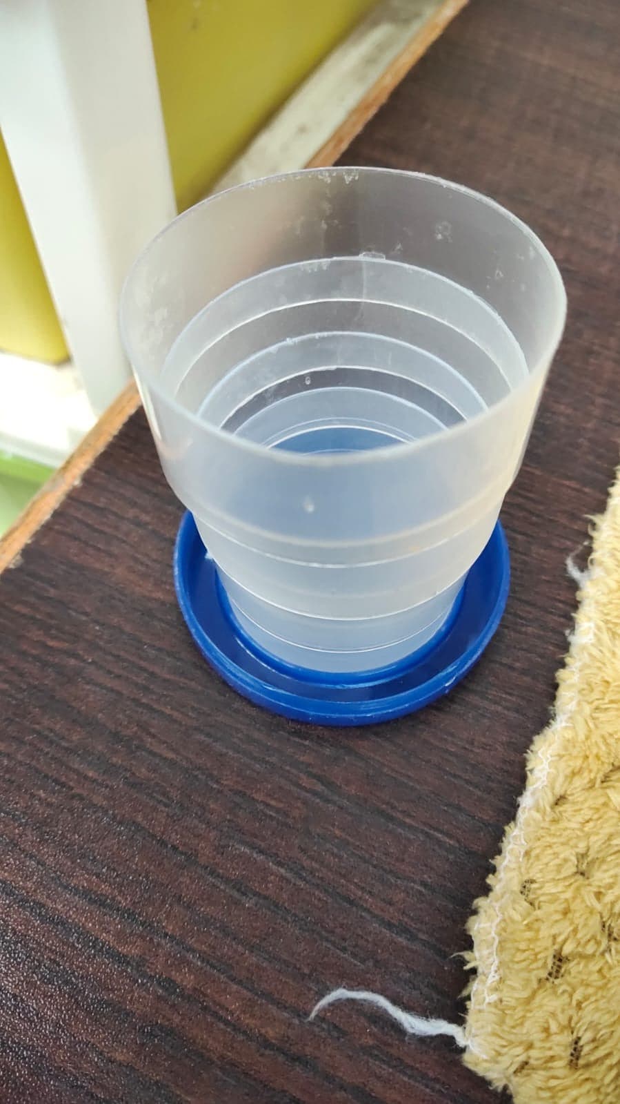 Portable Travelling Cup / Tumbler With Lid Folding / Pocket Glass (Pack of 1) thumbnail 6