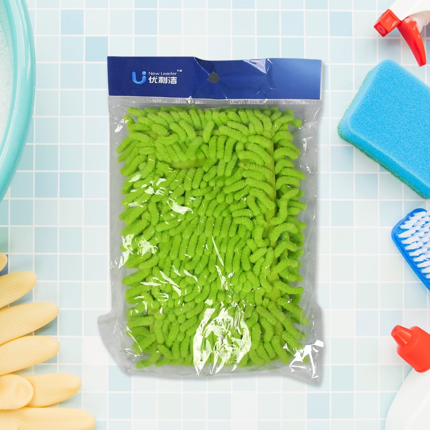 Microfiber Mop with Extendable Handle for Home & Office Cleaning thumbnail 3