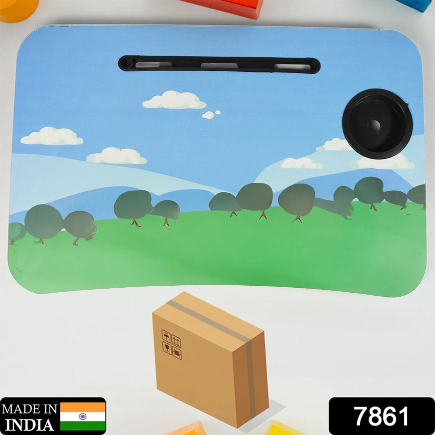 Kids Lapdesk with Tablet Slot and Holder thumbnail 2