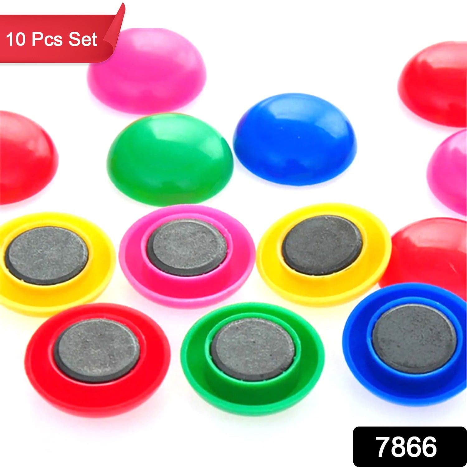Durable Magnetic Button Set for Kids' Experiments (10 Pc, Round Shape) thumbnail 2
