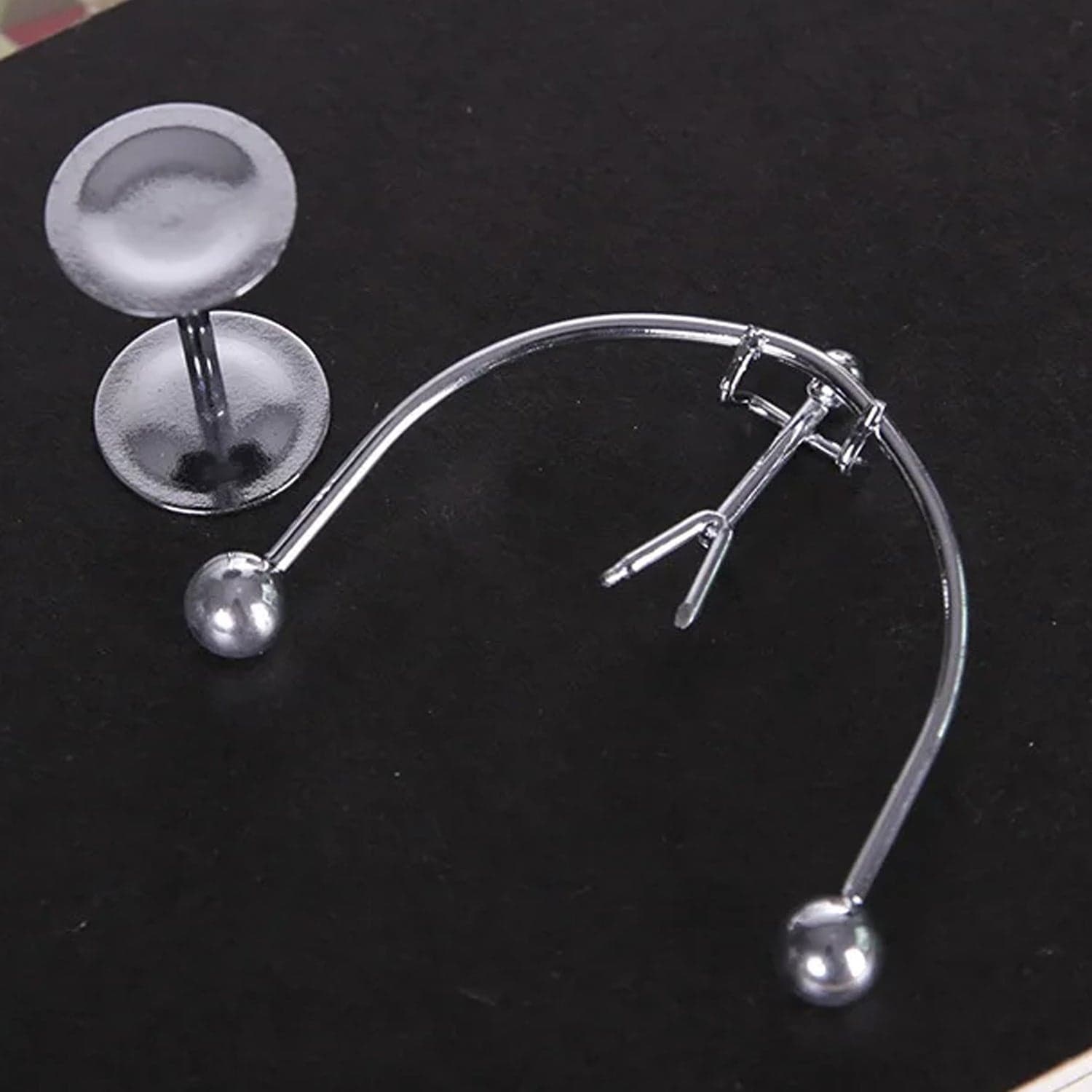 Mini Steel Balance Toy, Decoration Pendulum Newton Cradle Balance Ball Tumbler Desk Toy Metal Man Home Home Decoration Crafts thumbnail 6