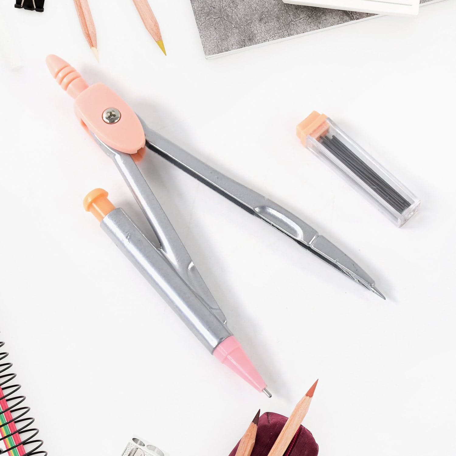 Precision Geometry Compass Set 4 In 1 thumbnail 3