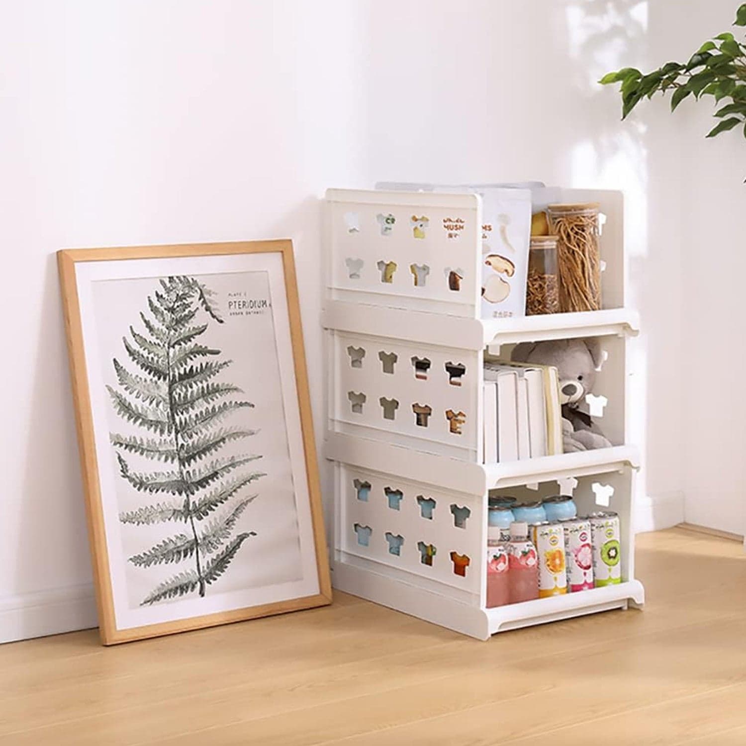 3 Layer Stackable Multifunctional Storage thumbnail 1