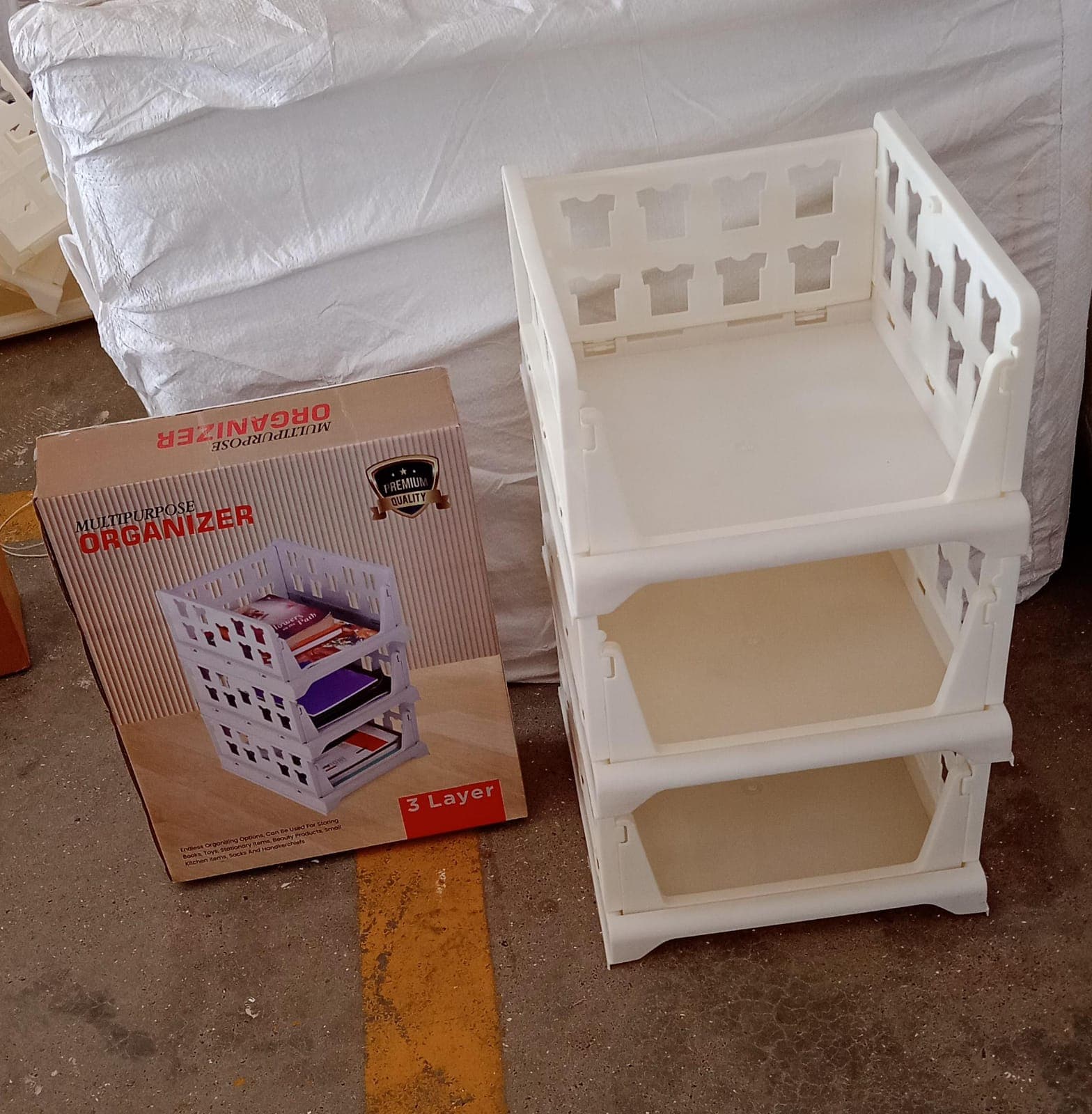 3 Layer Stackable Multifunctional Storage thumbnail 9
