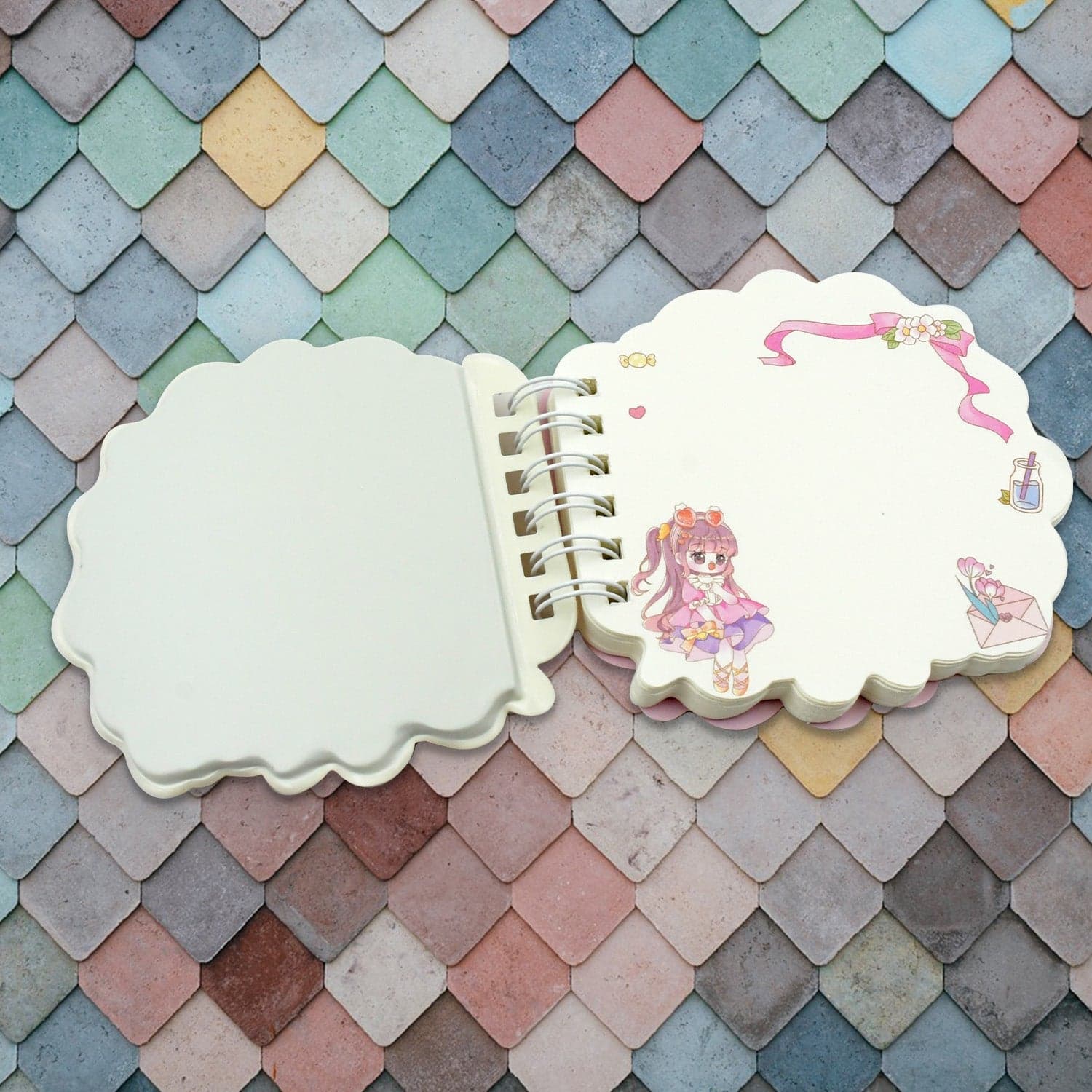 Adorable Cartoon Diary: Fun & Fancy Pages for Kids (Pocket Size, 1 Pc) thumbnail 4