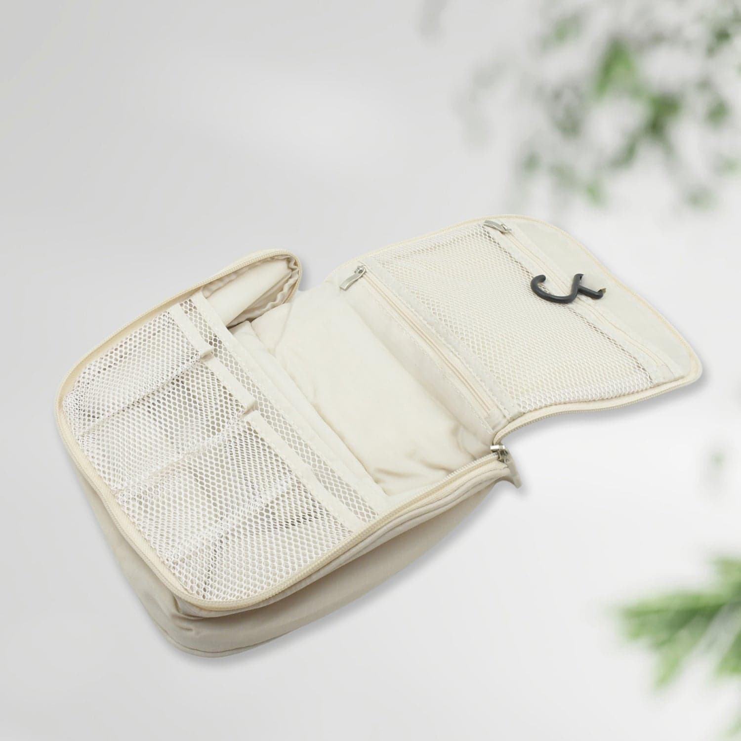 Travel Wash Bag Multi-Functional Waterproof Cosmetic Storage Bag (1Pc) thumbnail 3