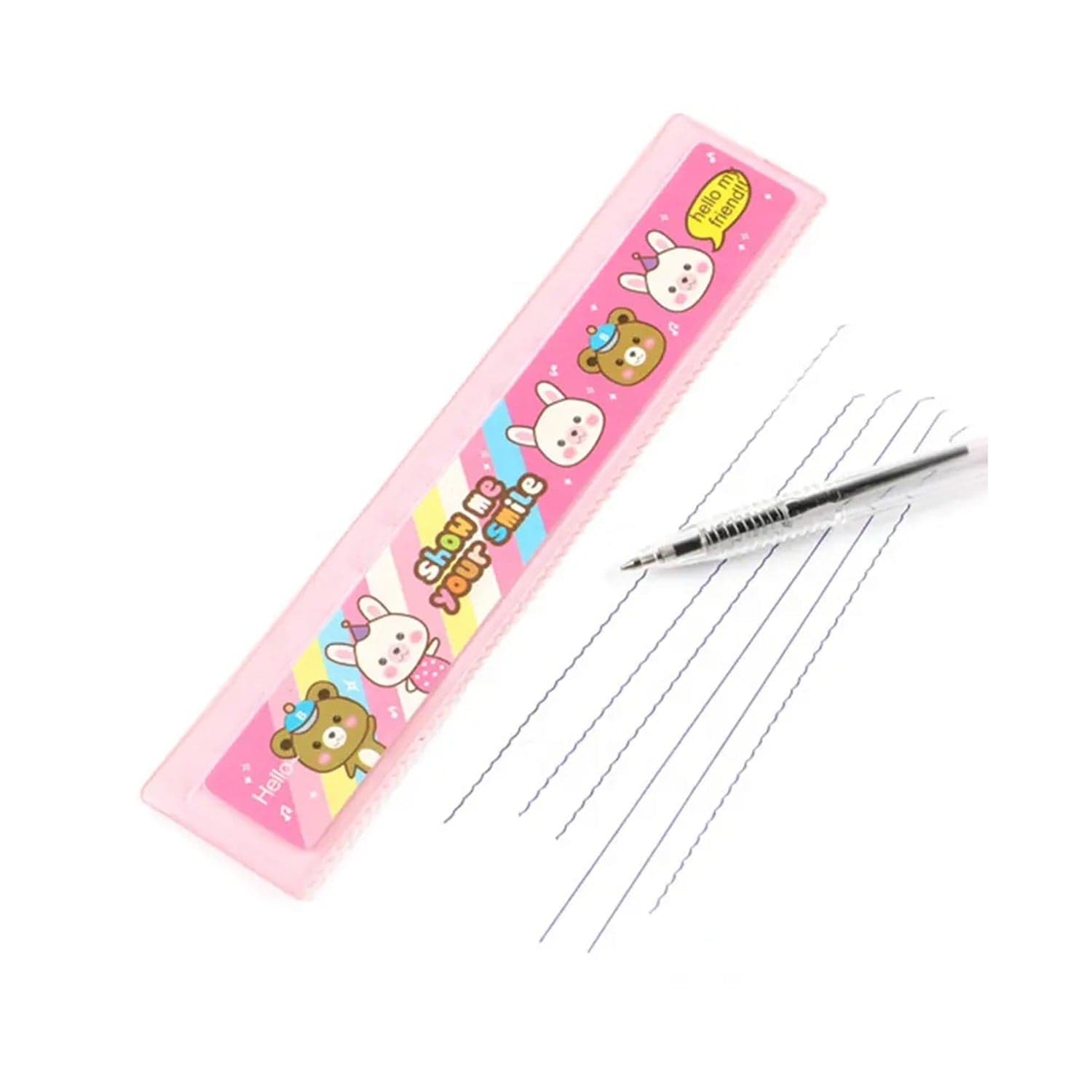 10-Pc Stationery Set for School, Office & Gifts with Pencil, Pen, Scissors thumbnail 3