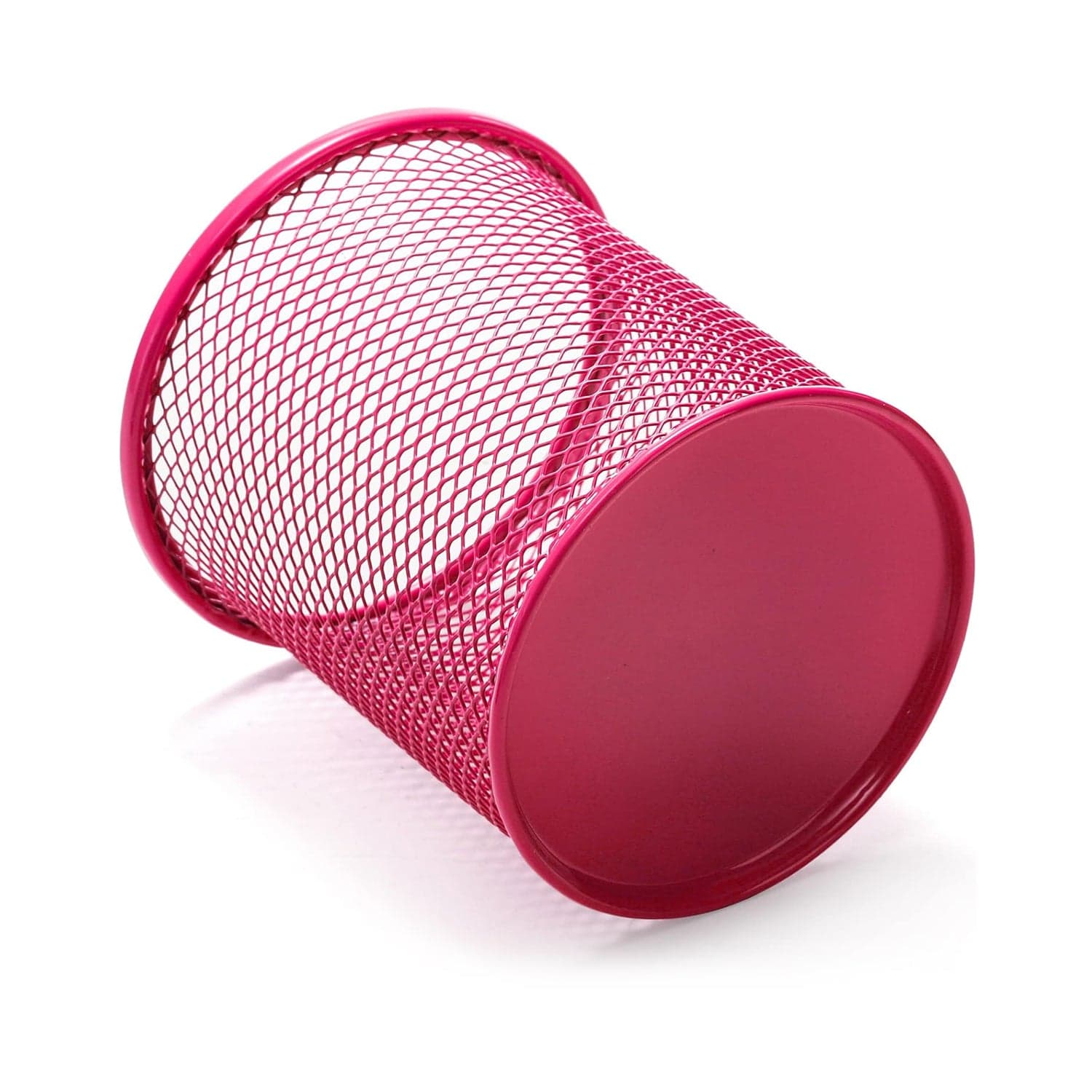 Metal Mesh Pen Holder for Desk (1 Pc): Pen Stand, Pencil Organizer, Stationery Storage thumbnail 8