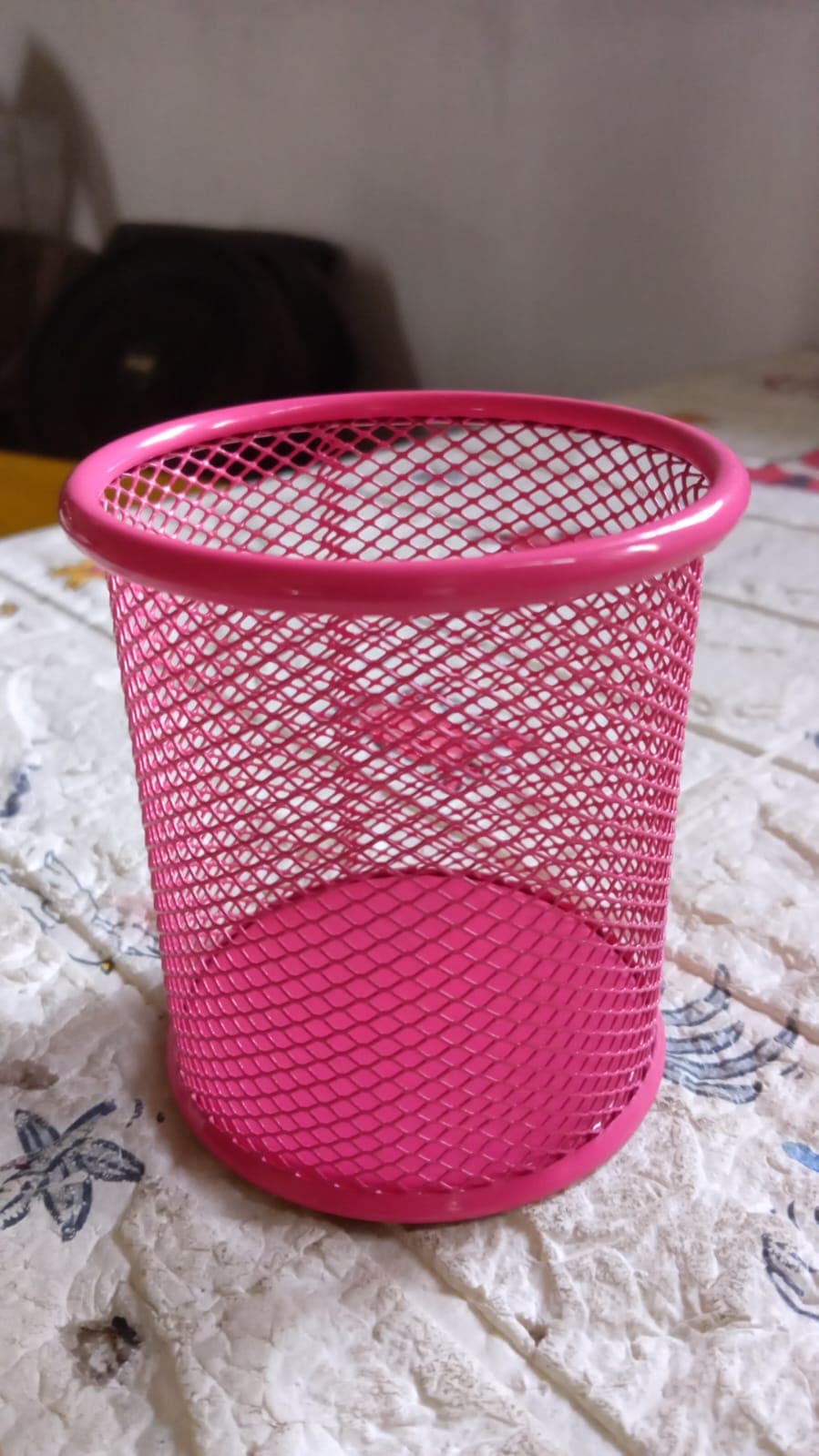 Metal Mesh Pen Holder for Desk (1 Pc): Pen Stand, Pencil Organizer, Stationery Storage thumbnail 9