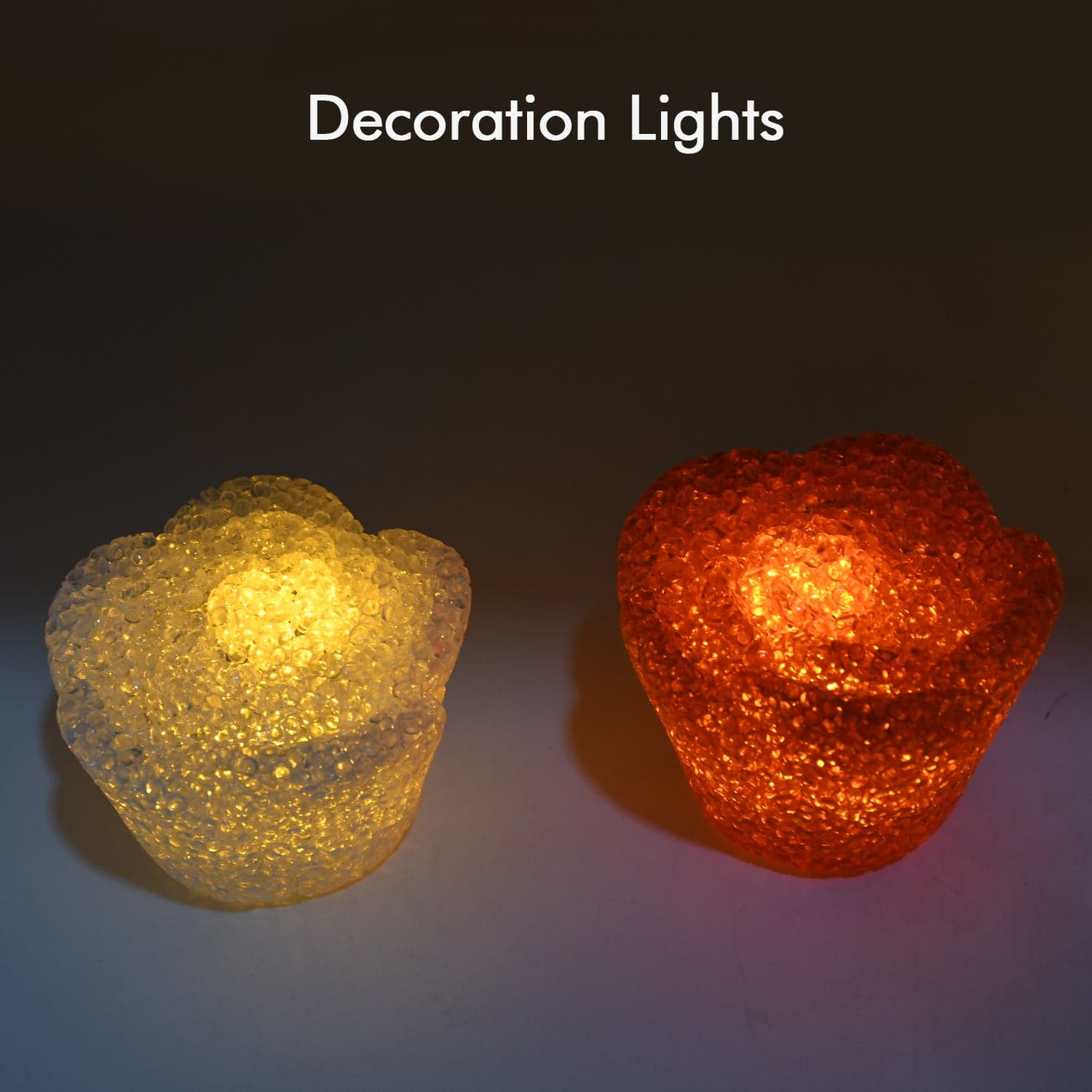 MULTI SHAPE SMALL LIGHT LAMPS LED SHAPE CRYSTAL NIGHT LIGHT LAMP (6 PC SET) thumbnail 3