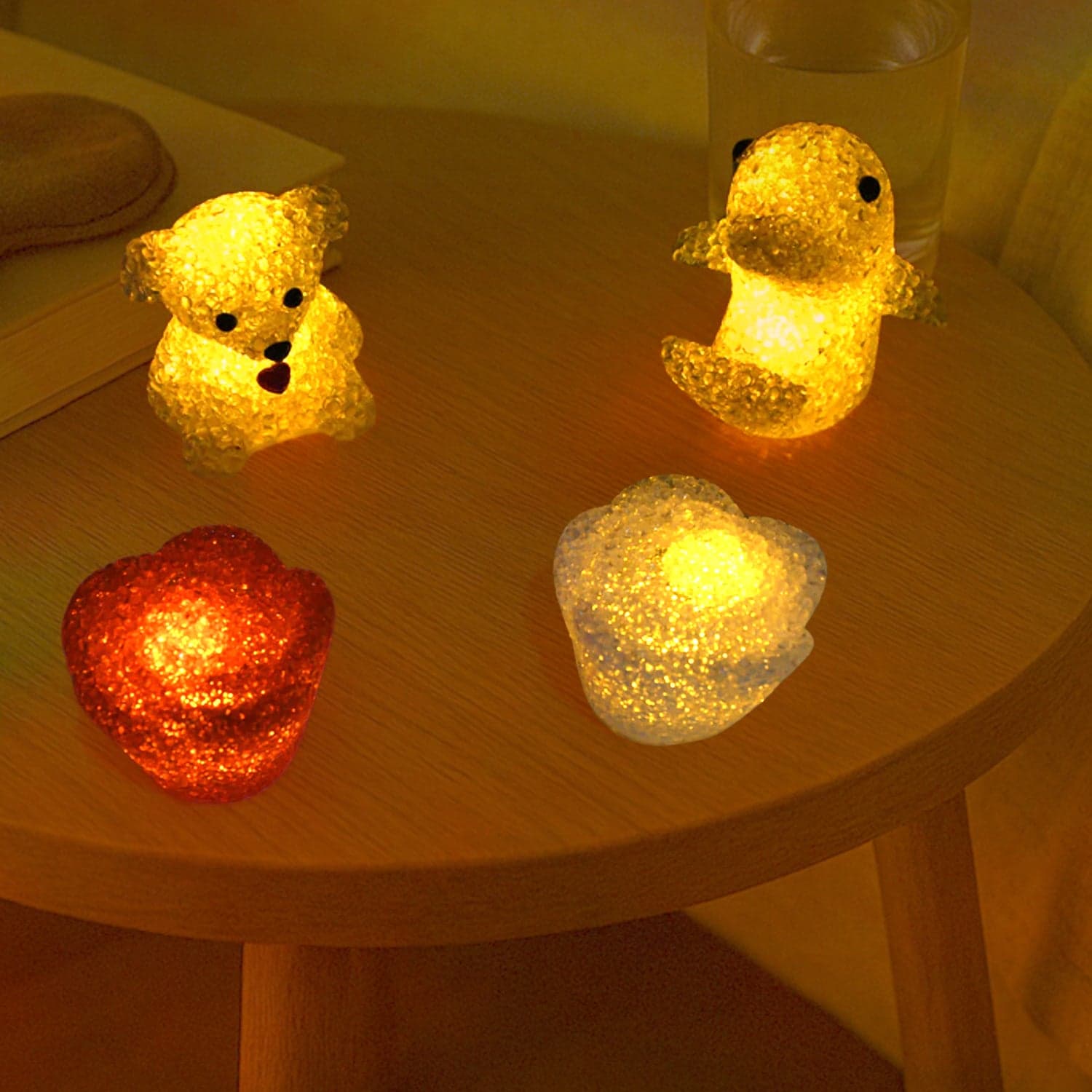 Unique Crystal Night Light: Multi-Shape LED Lamp (Mood Lighting) thumbnail 4