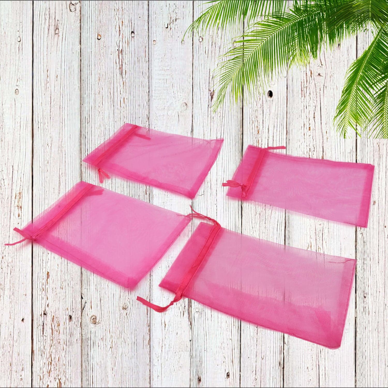 Organza Drawstring Gift Bags Of Small Mesh Pouches For Wedding thumbnail 3
