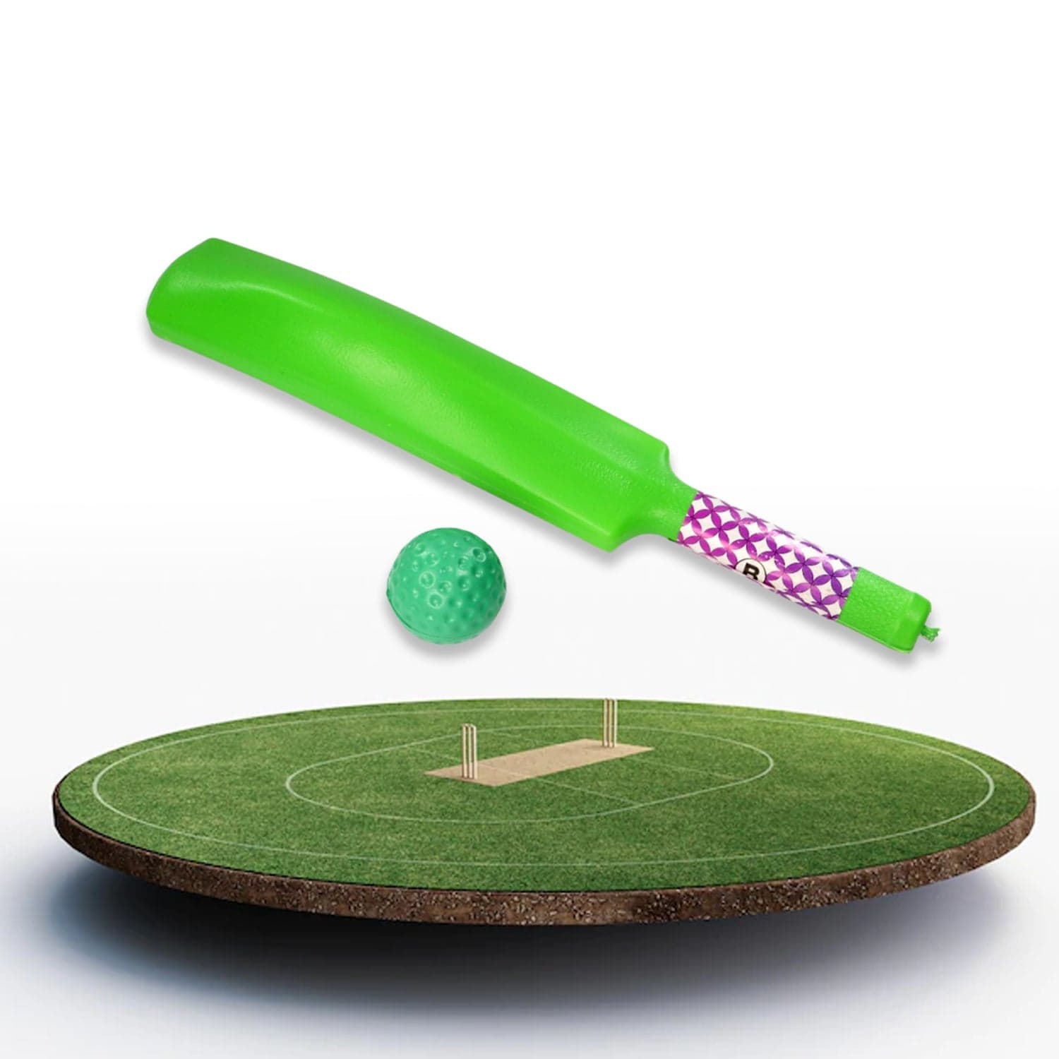 Plastic Cricket Bat and Ball Toy for Kids thumbnail 1