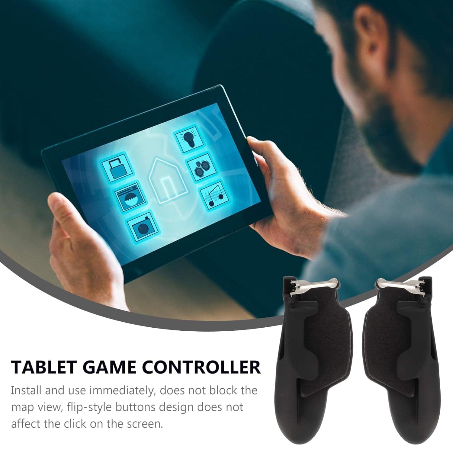 PUBG Mobile Game Metal Controller Joystick Attachment Accessory thumbnail 5