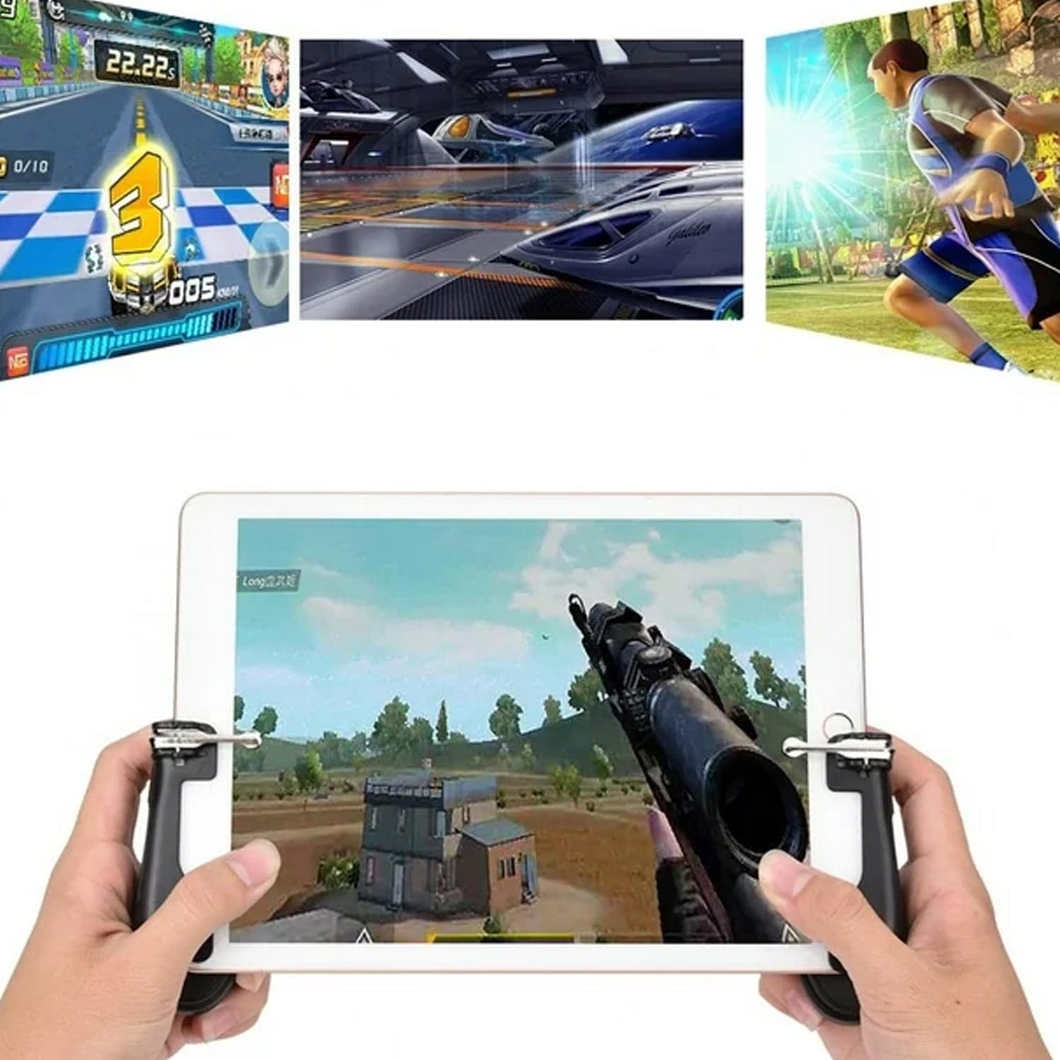 PUBG Mobile Game Metal Controller Joystick Attachment Accessory thumbnail 6