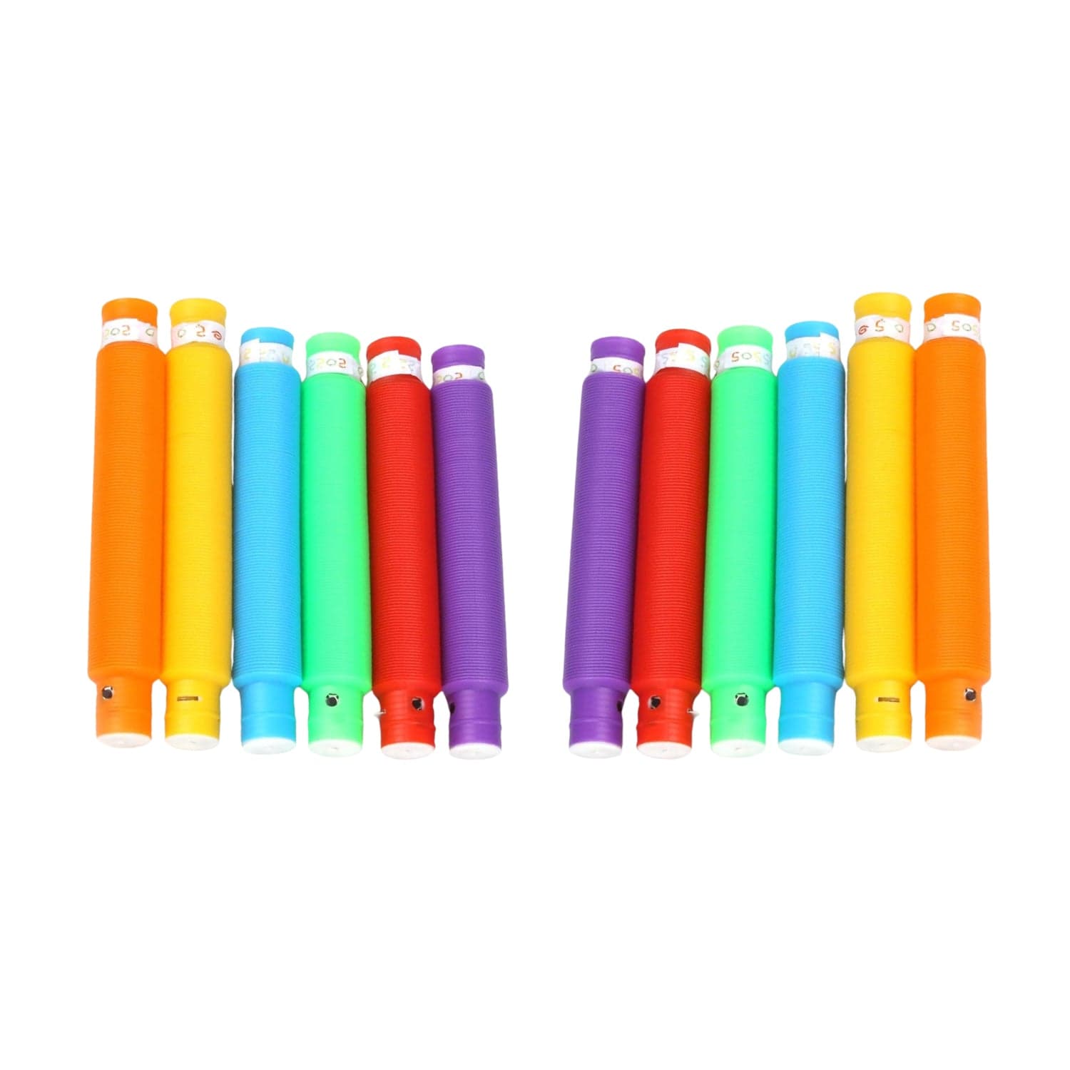 Colourful Tubes Sensory Toys Stretch Fidget Tube Toys Pull Tubes Fidget Toys thumbnail 5