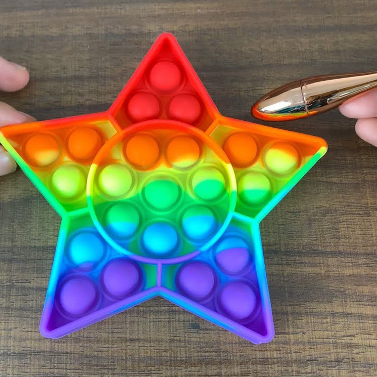 Star Fidget Toy and fidget tool Used for playing purposes and all, especially for kids. thumbnail 1