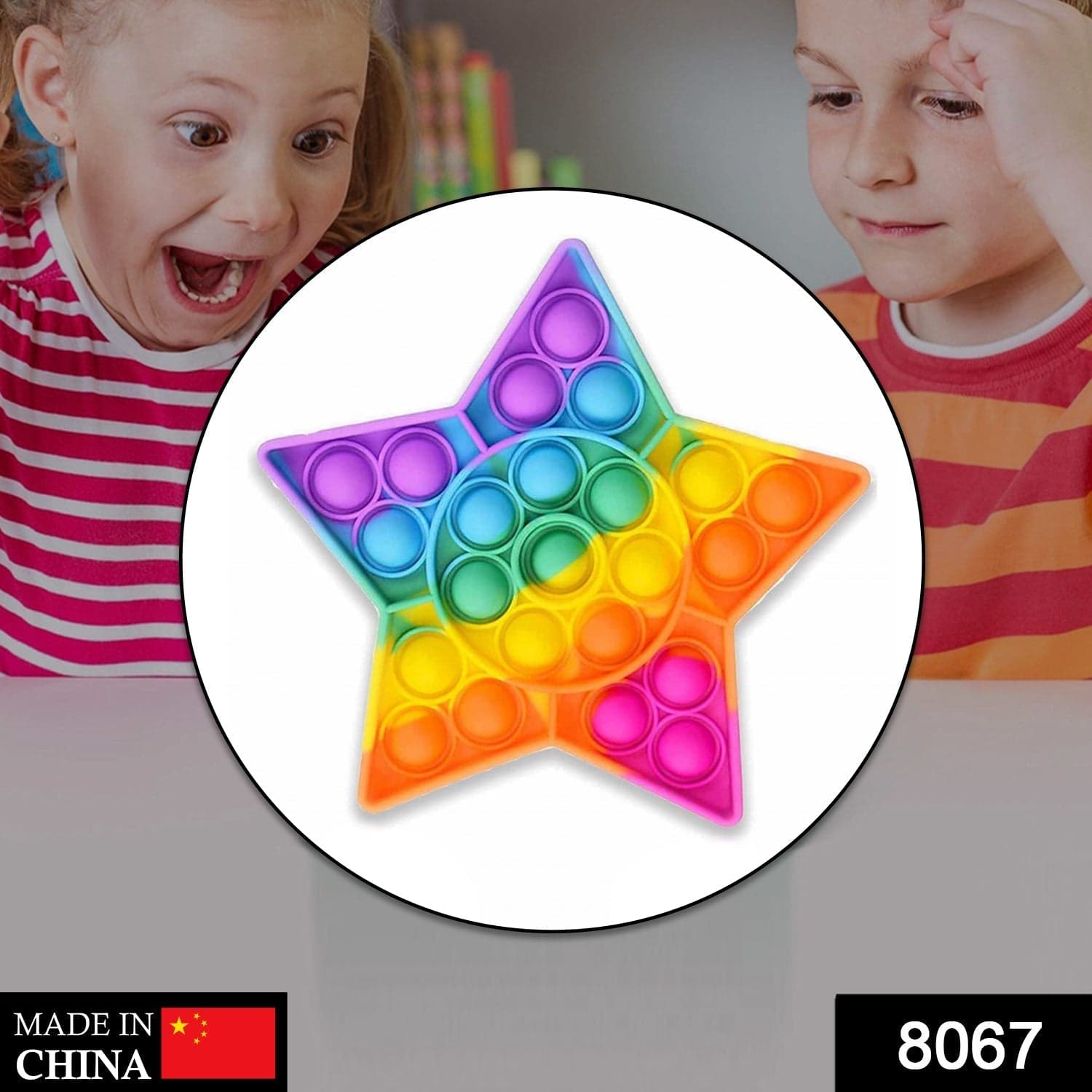 Star Fidget Toy and fidget tool Used for playing purposes and all, especially for kids. thumbnail 2