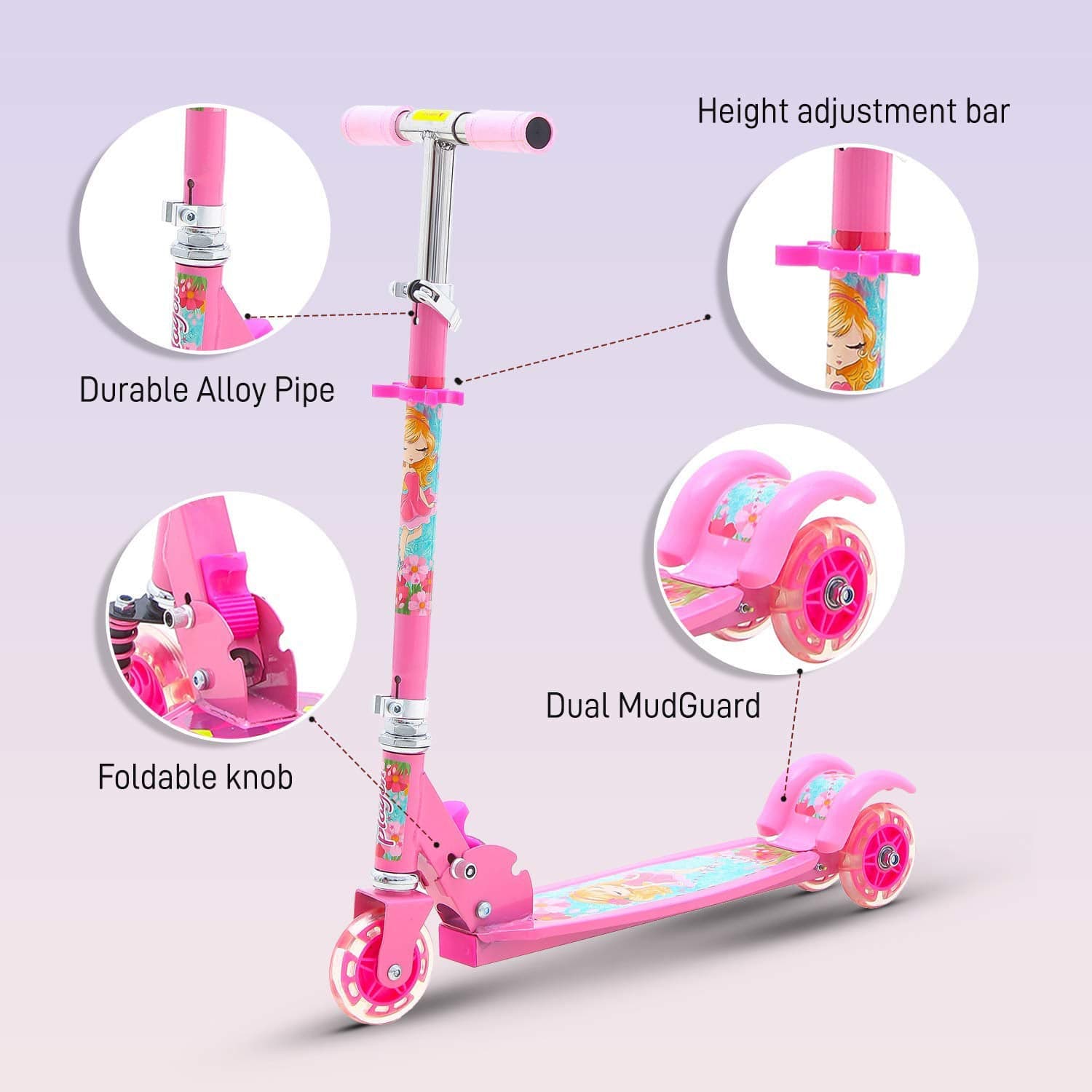 Kids Scooter and cycle for kids for playing and enjoying purposes. thumbnail 3