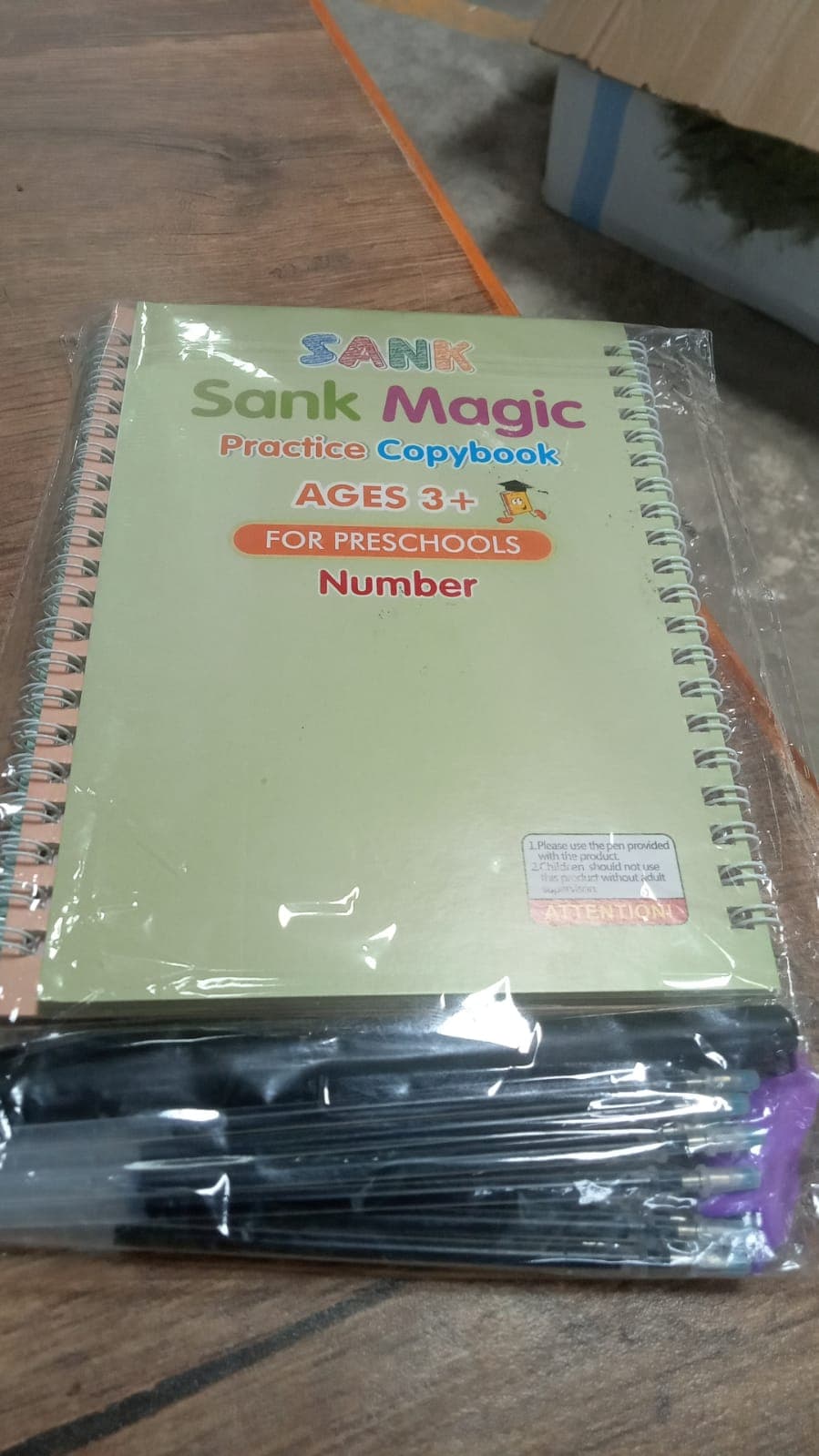 4 Pc Magic Copybook Widely Used By Kids, Children'S And Even Adults Also To Write Down Important Things Over It While Emergencies Etc. thumbnail 9