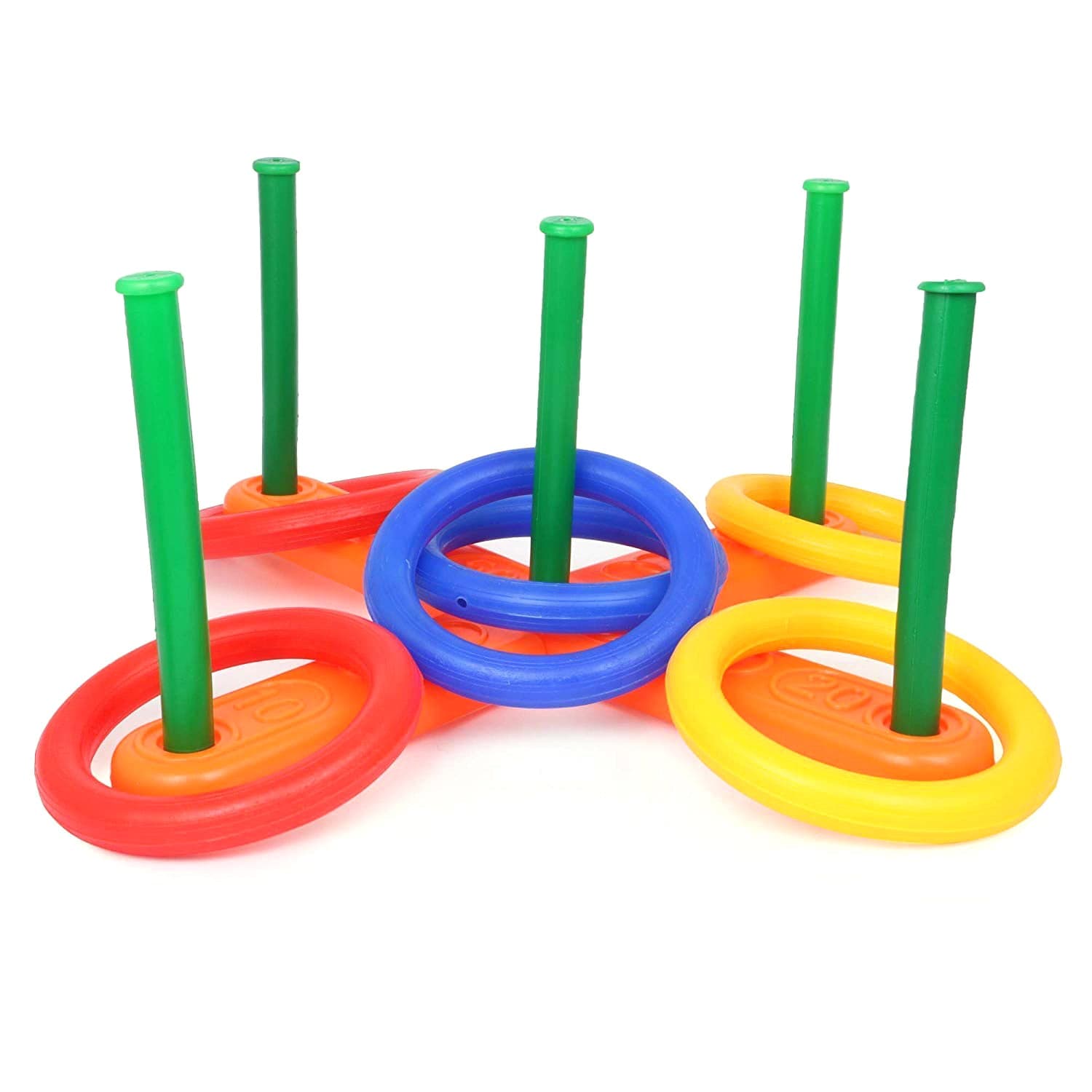 13 Pc Ring Toss Game widely used by children's and kids for playing and enjoying purposes and all in all kinds of household and official places etc. thumbnail 4