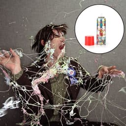 Party Crazy Ribbon Spray used while doing parties and get-together celebrations and can be used by all kinds of people.