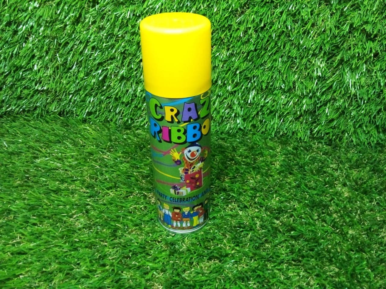 Party Crazy Ribbon Spray used while doing parties and get-together celebrations and can be used by all kinds of people. thumbnail 11